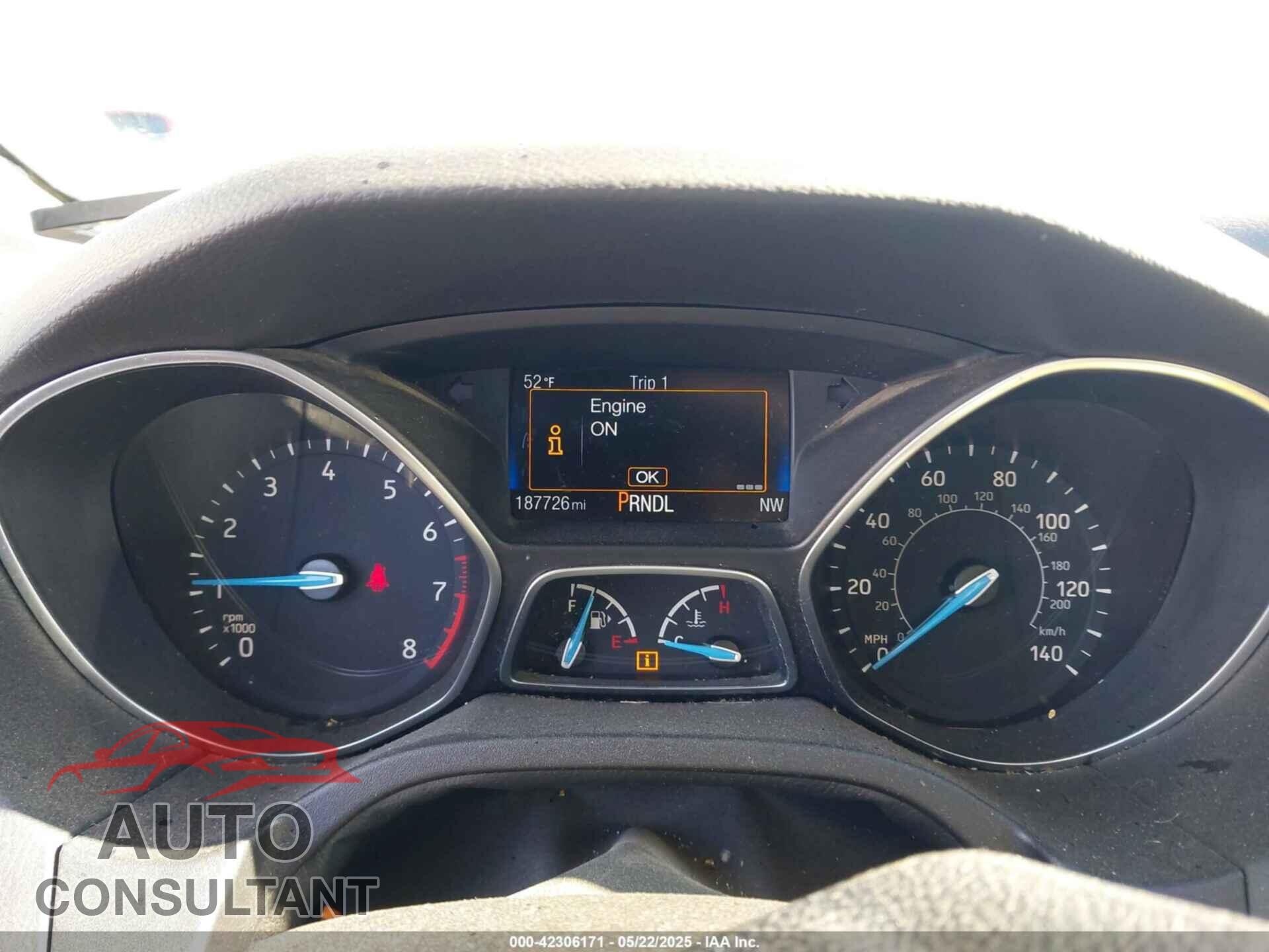 FORD FOCUS 2015 - 1FADP3F21FL385654
