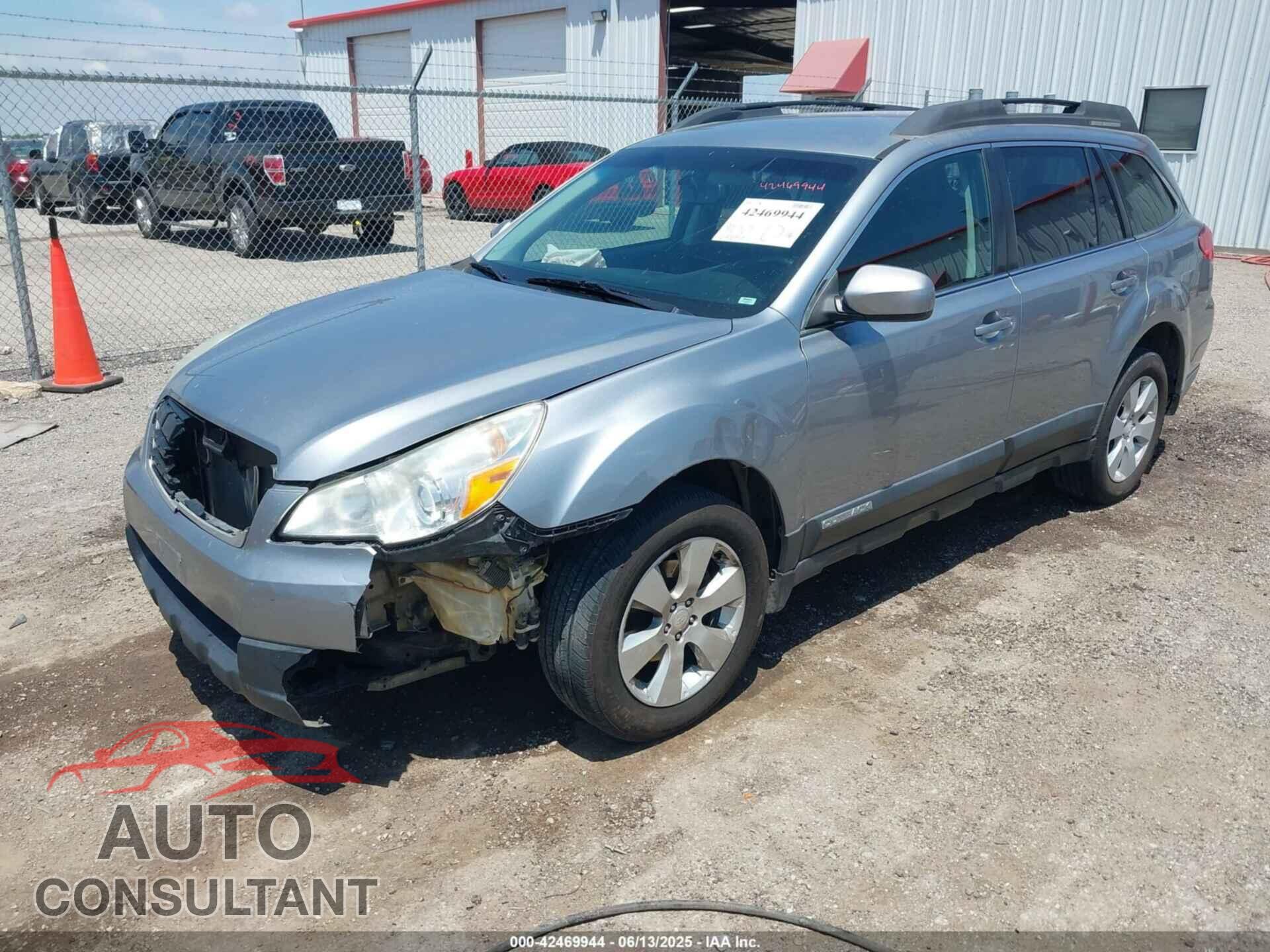 SUBARU OUTBACK 2011 - 4S4BRBCC8B3422823