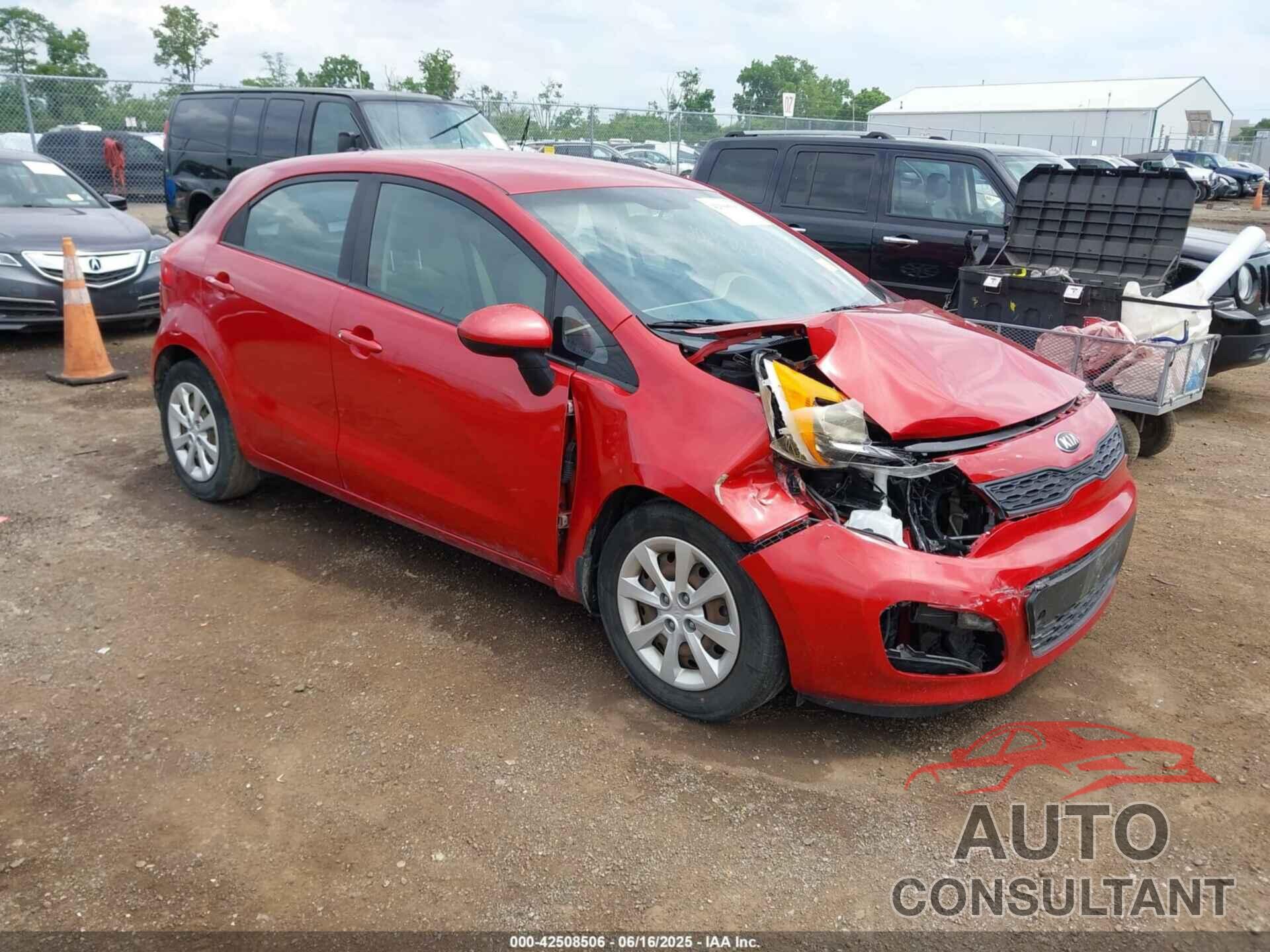 KIA RIO 2015 - KNADM5A36F6500713