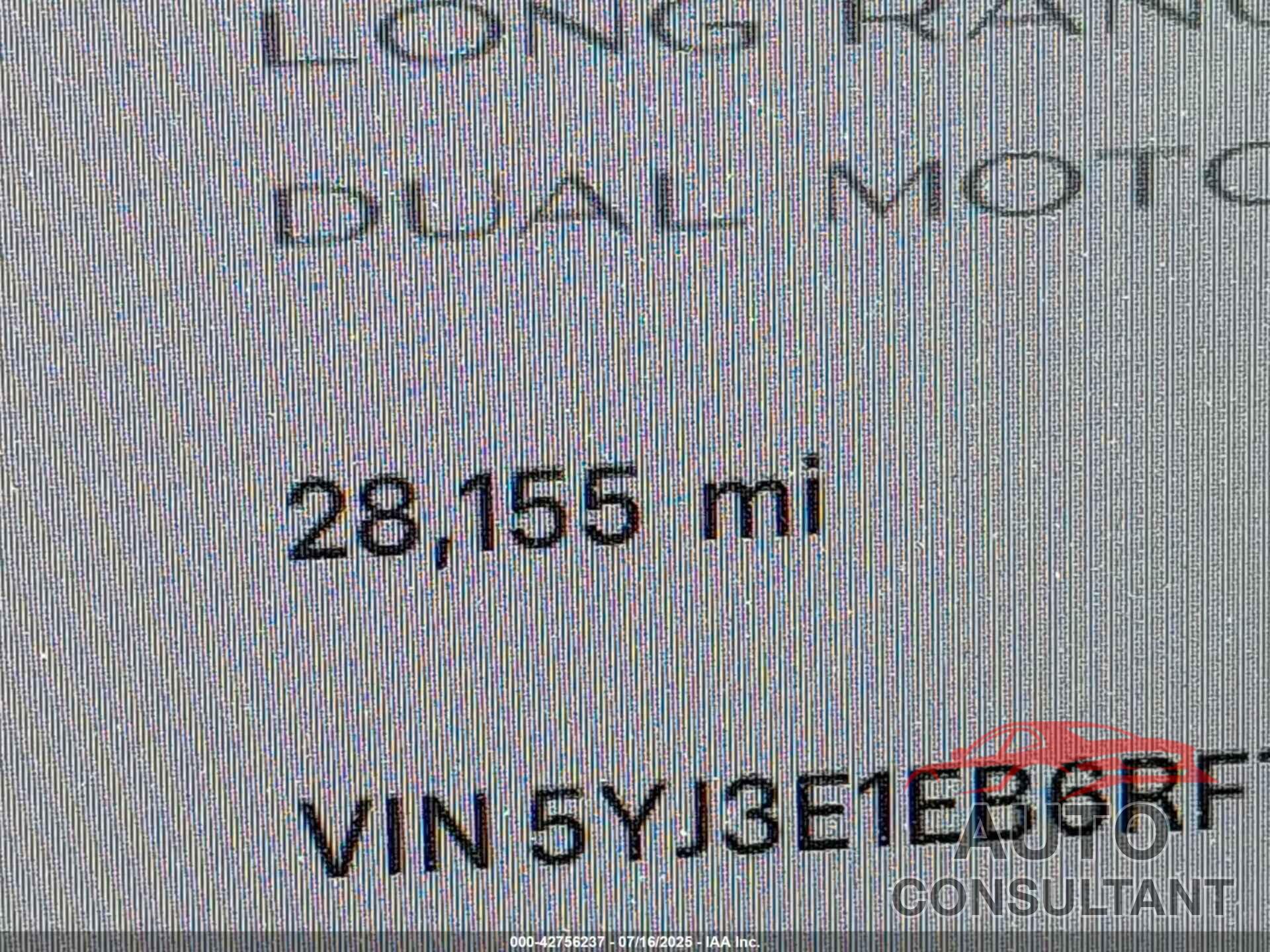 TESLA MODEL 3 2024 - 5YJ3E1EB6RF736731