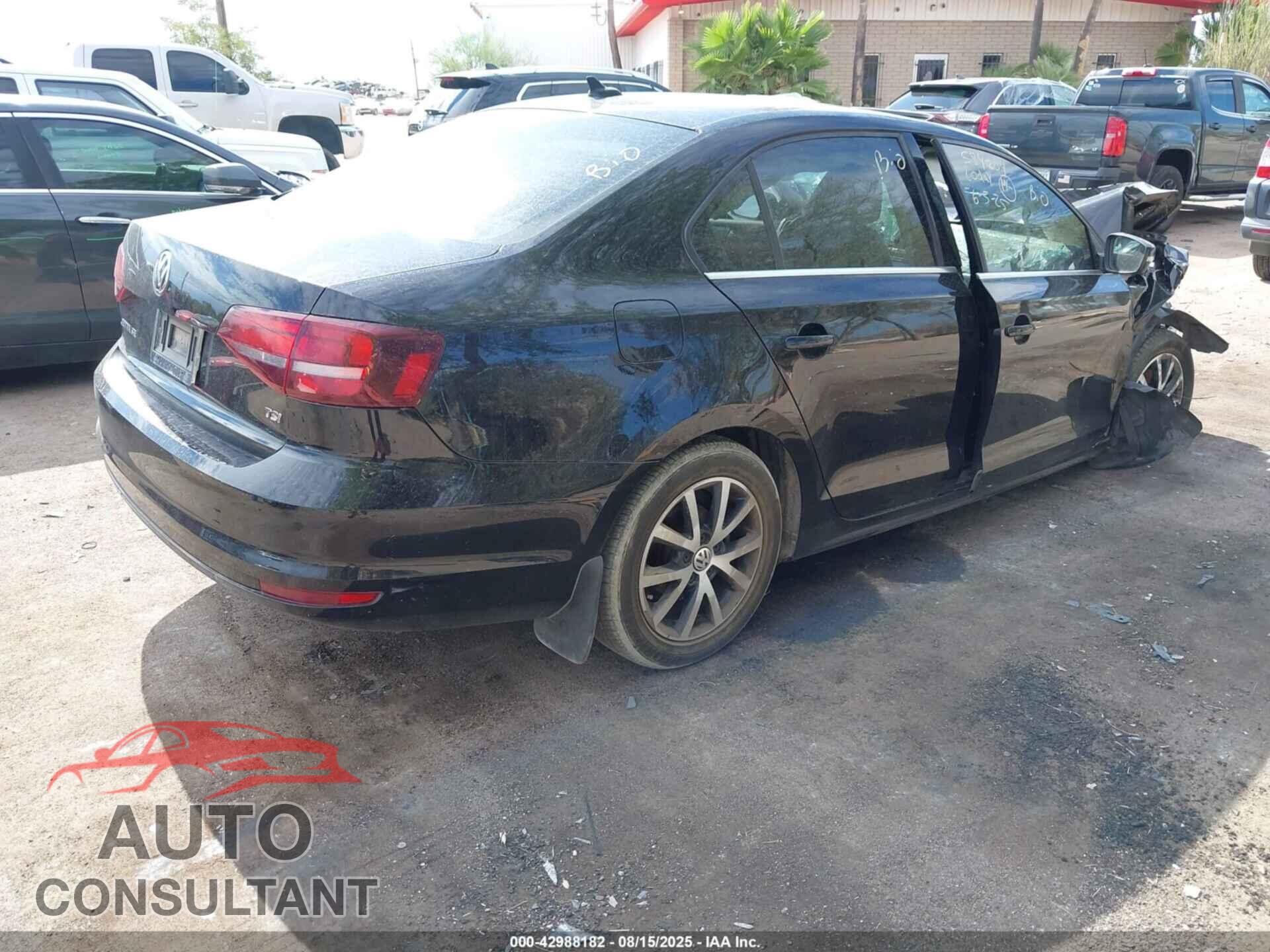 VOLKSWAGEN JETTA 2017 - 3VWDB7AJ9HM400494