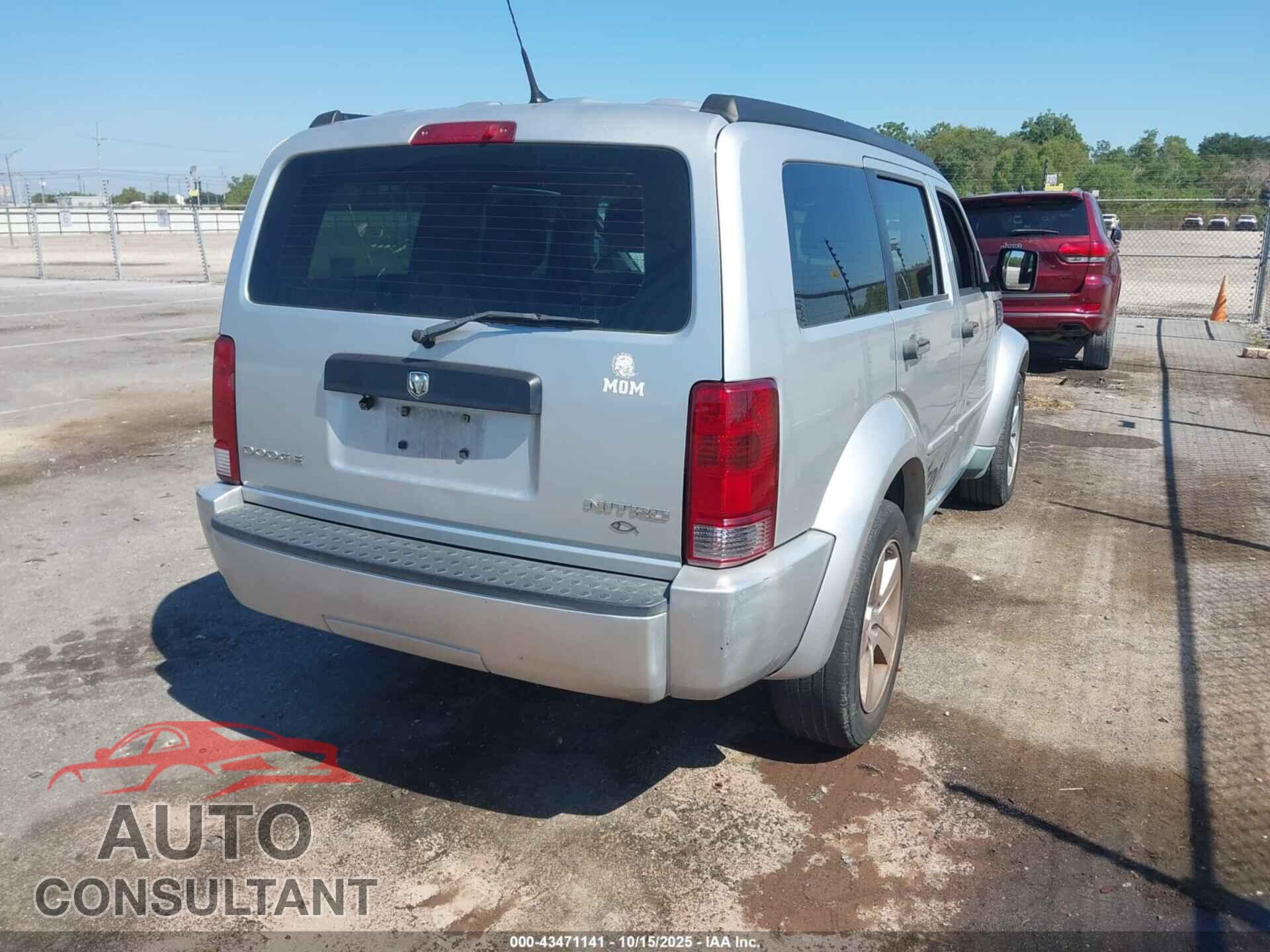 DODGE NITRO 2011 - 1D4PT2GK0BW536992