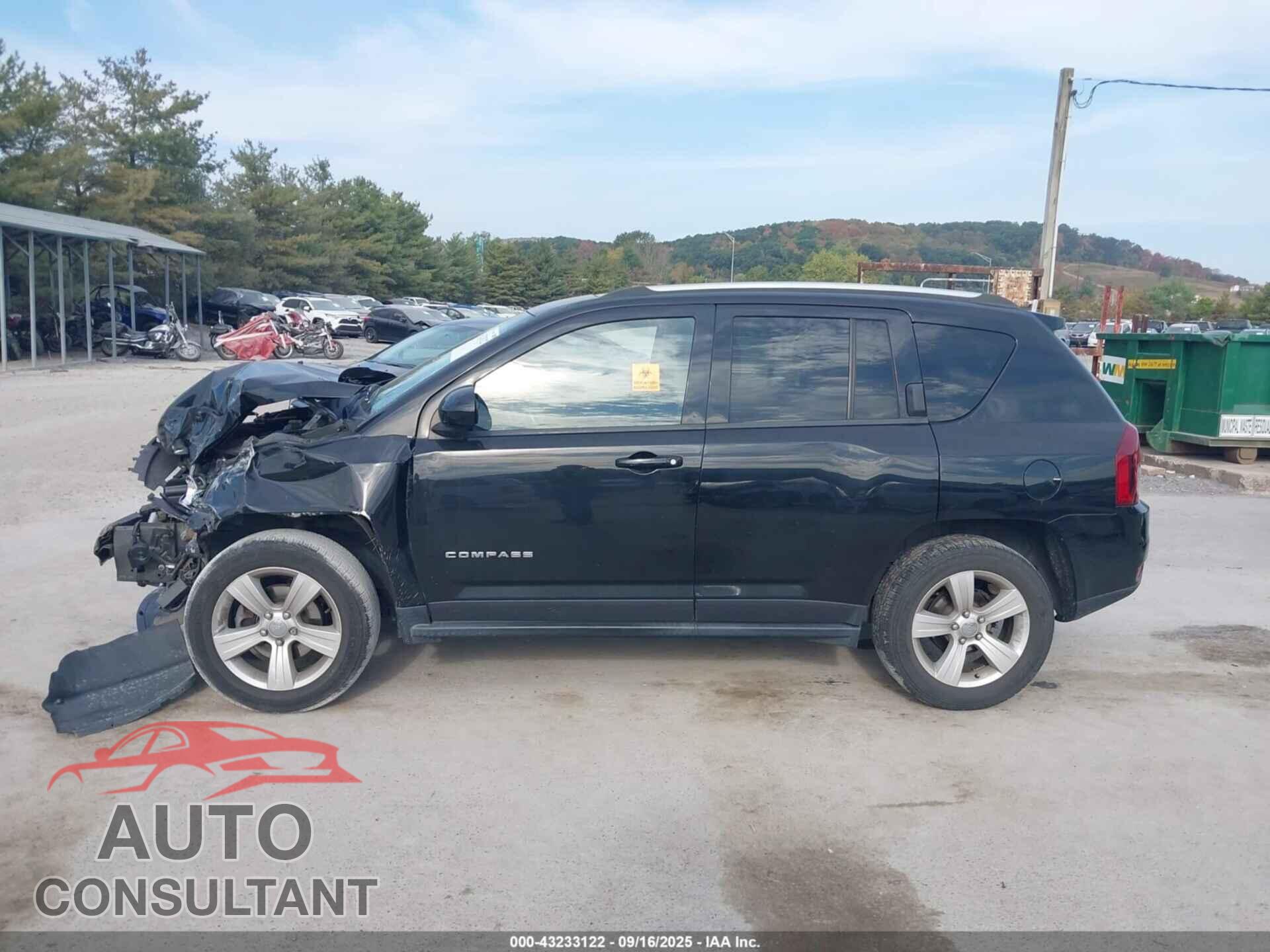 JEEP COMPASS 2015 - 1C4NJDEB6FD395615