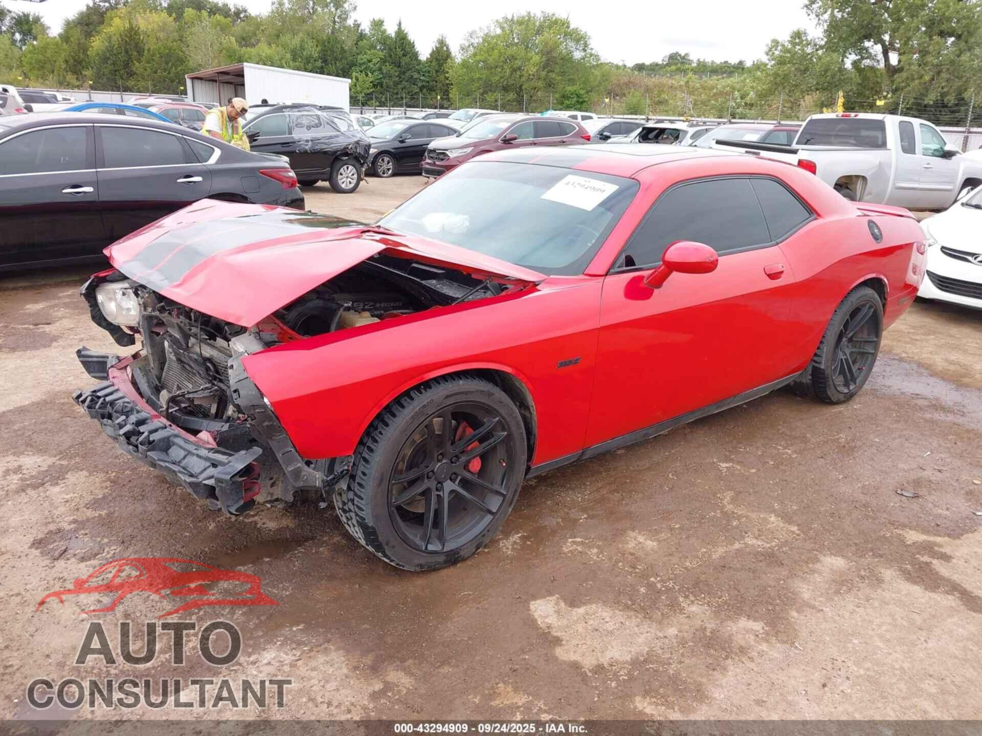 DODGE CHALLENGER 2012 - 2C3CDYCJ9CH107783