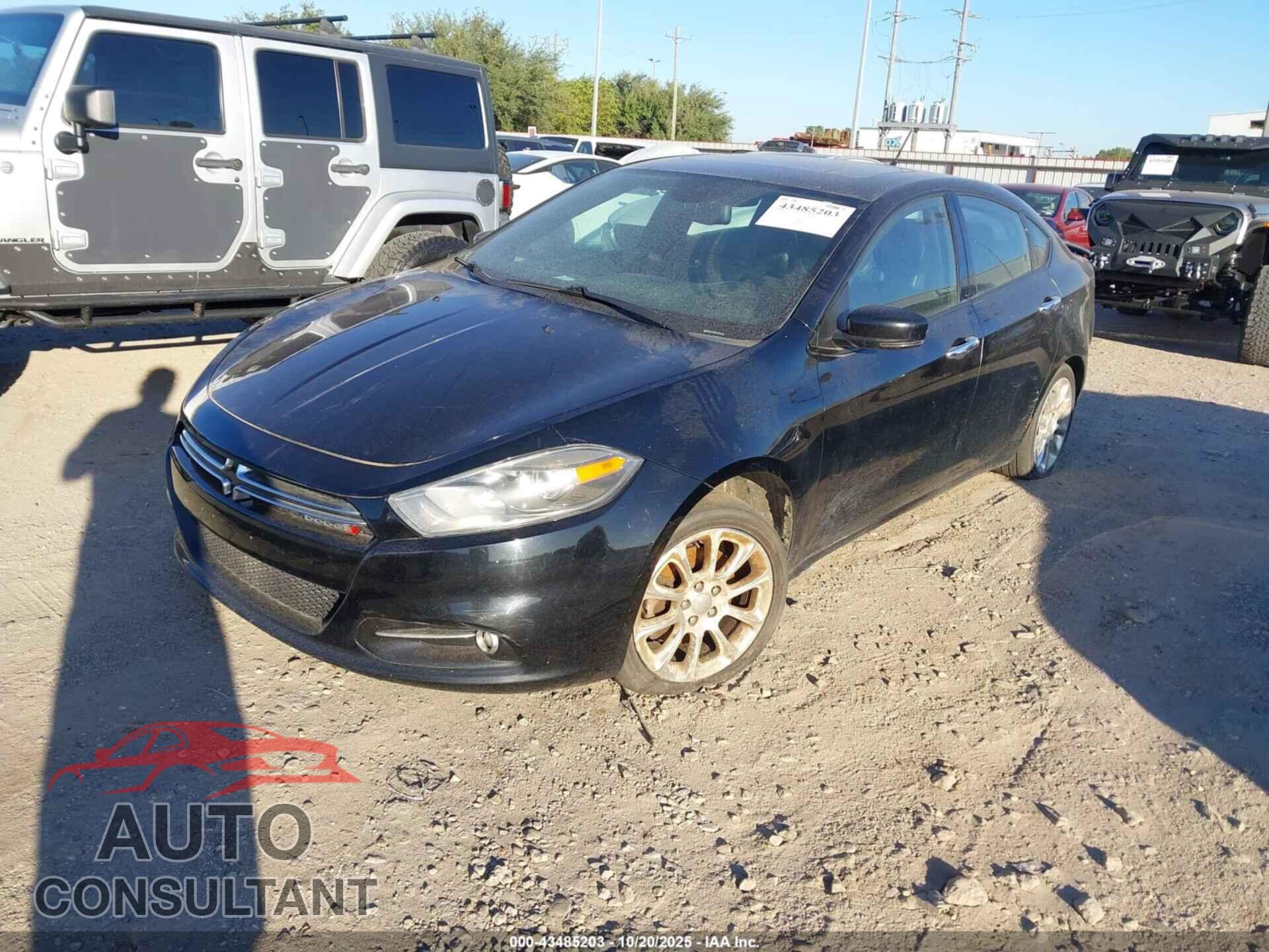 DODGE DART 2013 - 1C3CDFCH4DD307941