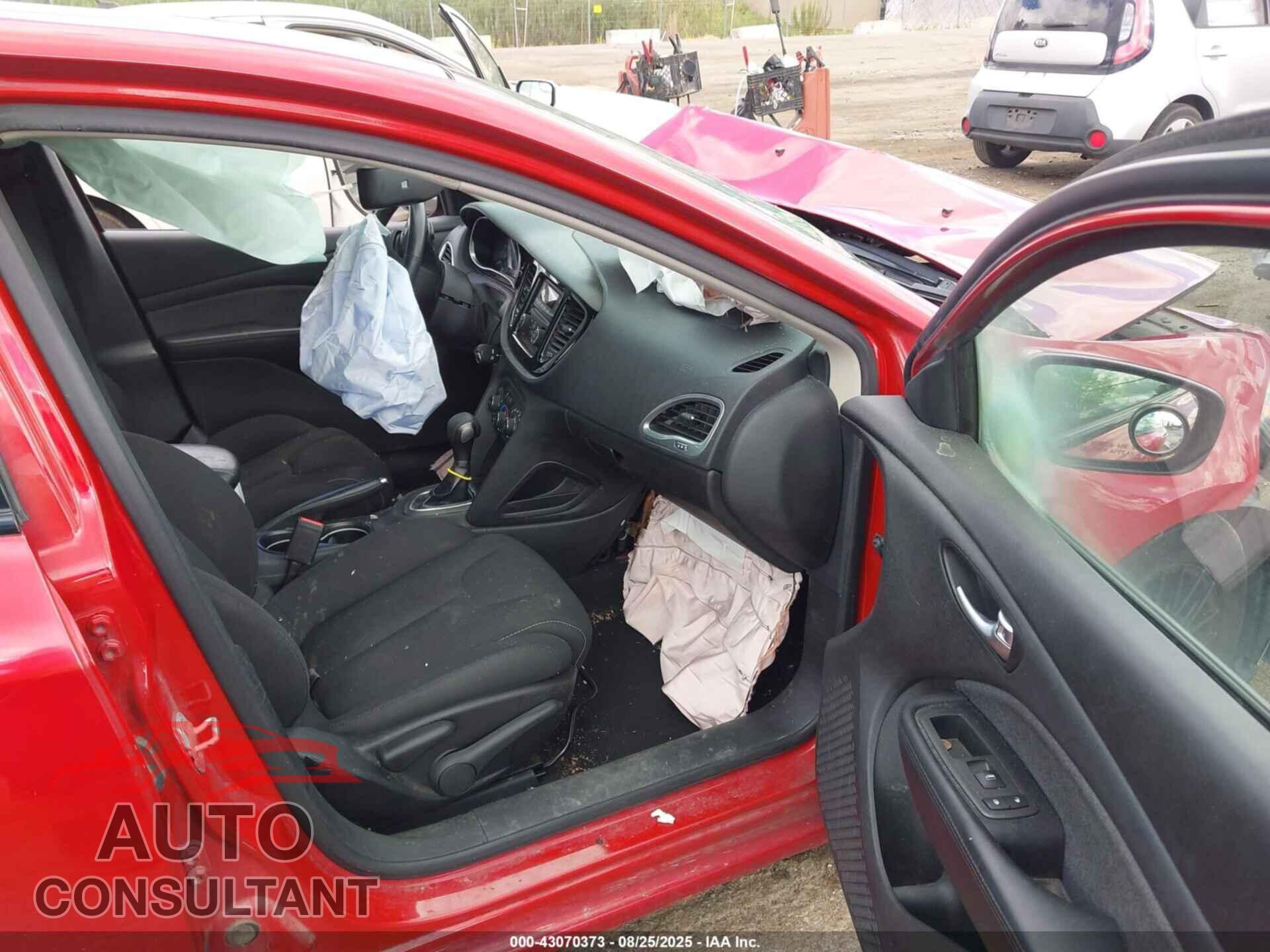 DODGE DART 2013 - 1C3CDFBA9DD308183