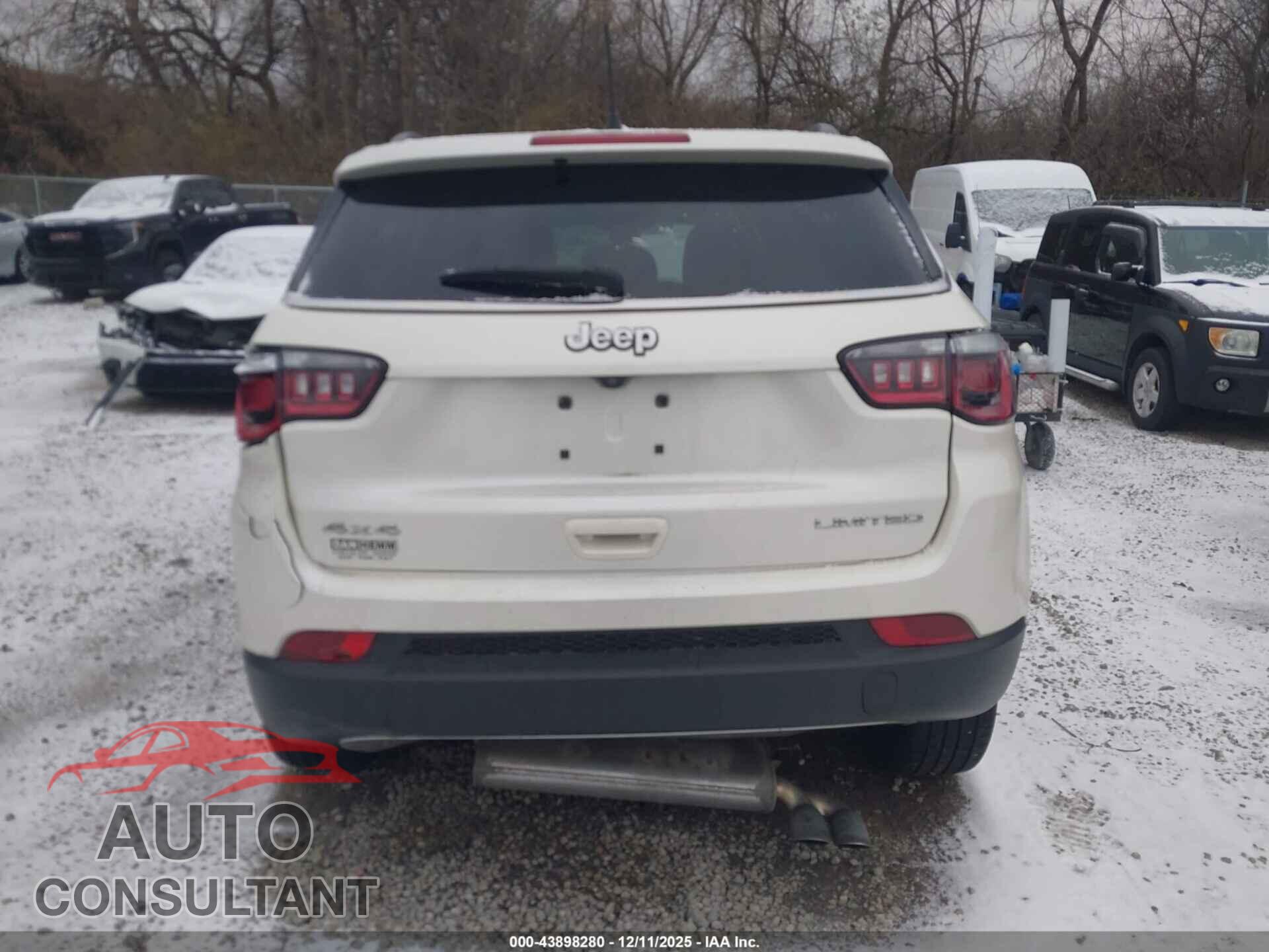 JEEP NEW COMPASS 2017 - 3C4NJDCB3HT641942