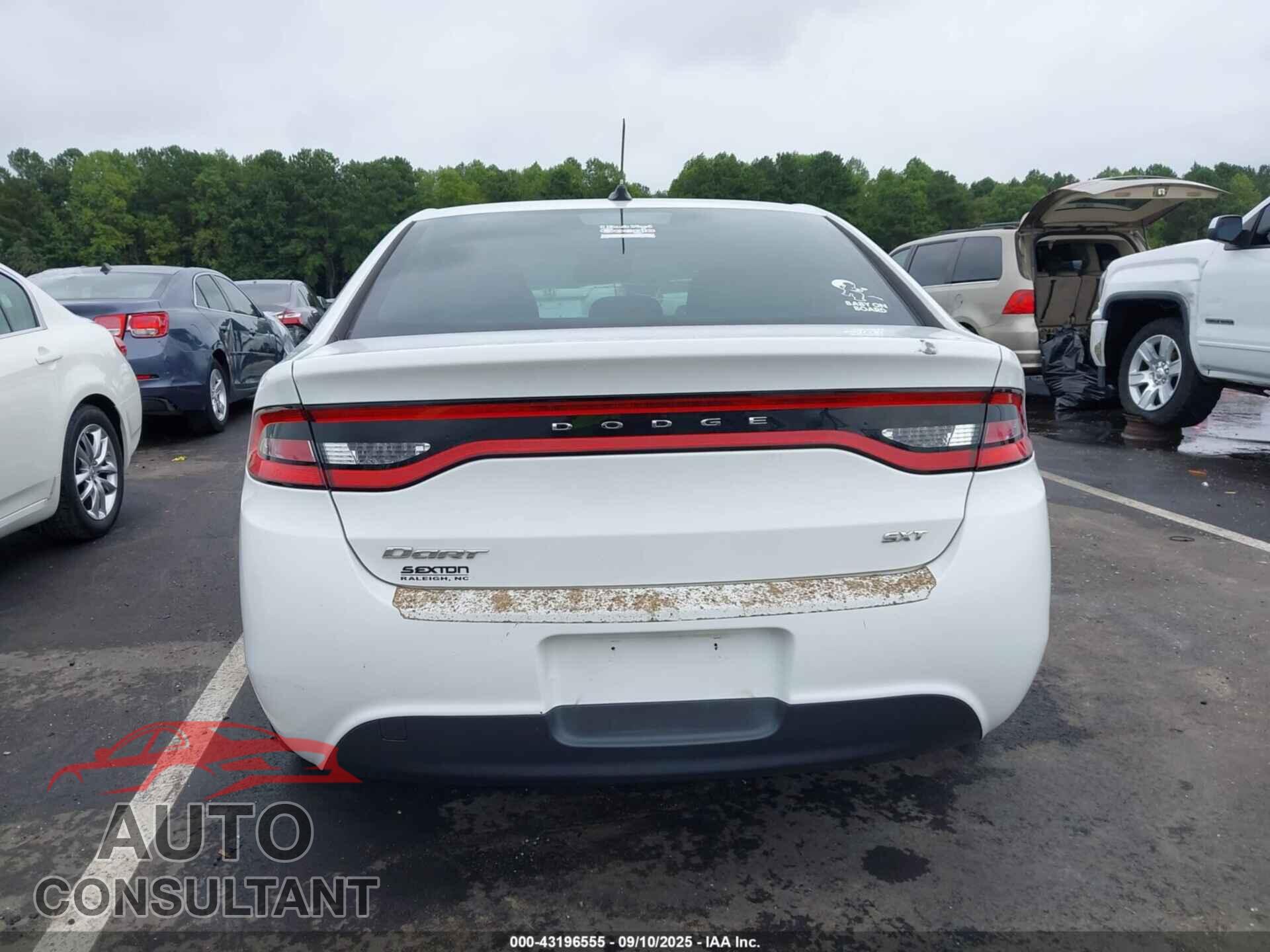 DODGE DART 2013 - 1C3CDFBA7DD178775