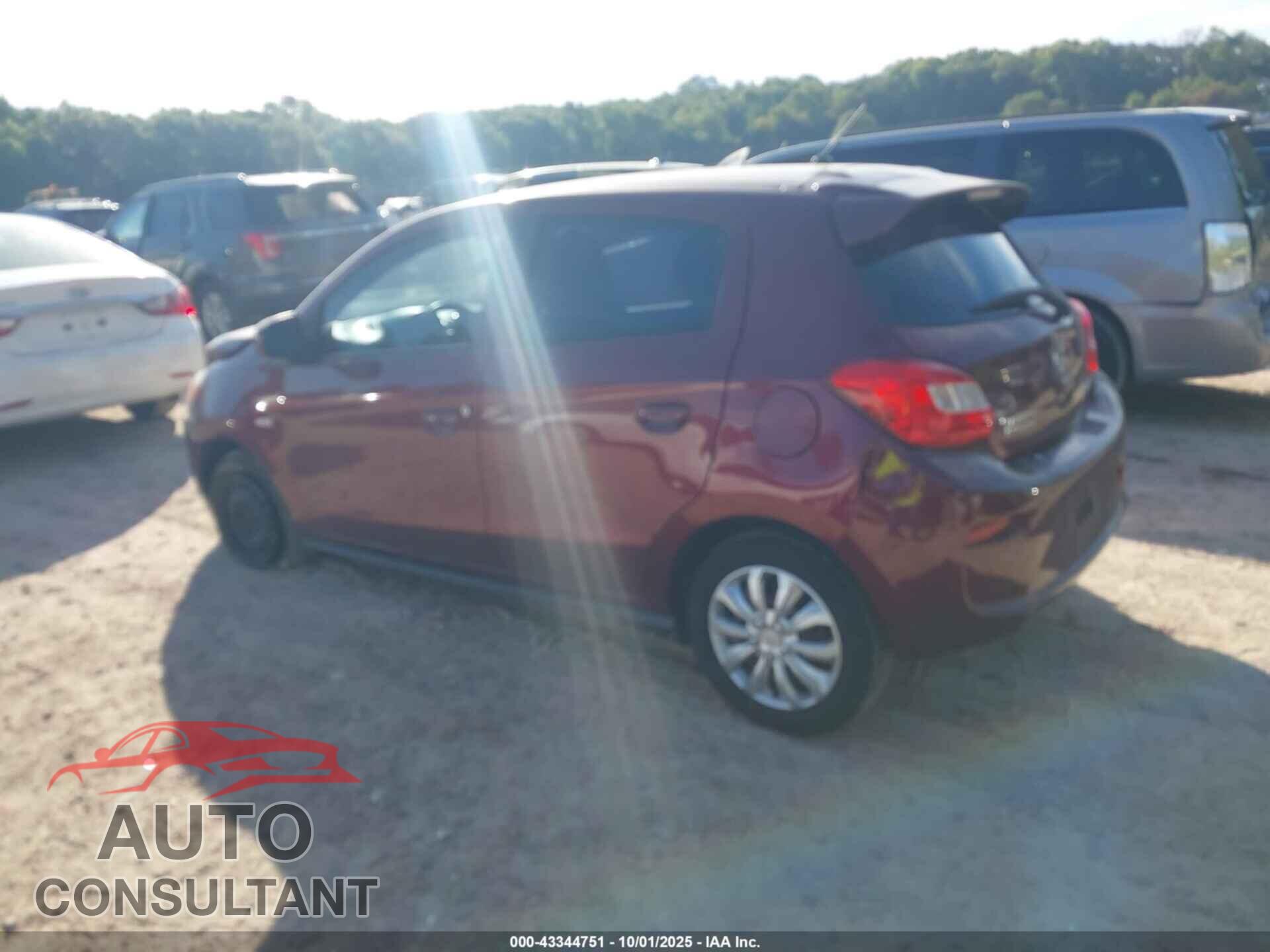 MITSUBISHI MIRAGE 2017 - ML32A3HJ1HH008239