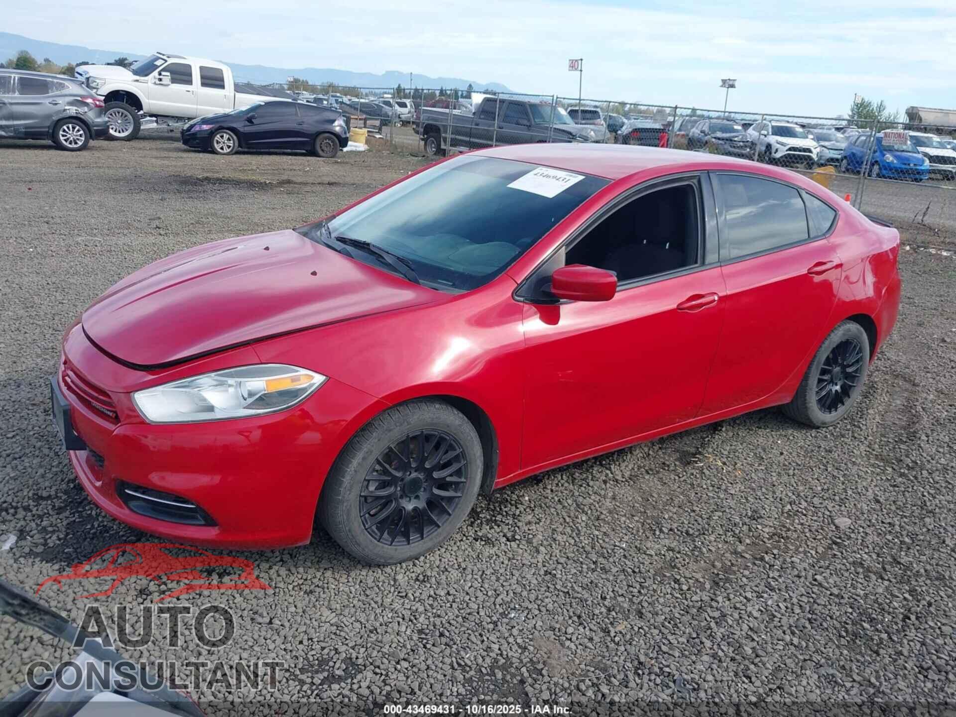 DODGE DART 2014 - 1C3CDFAA1ED791140