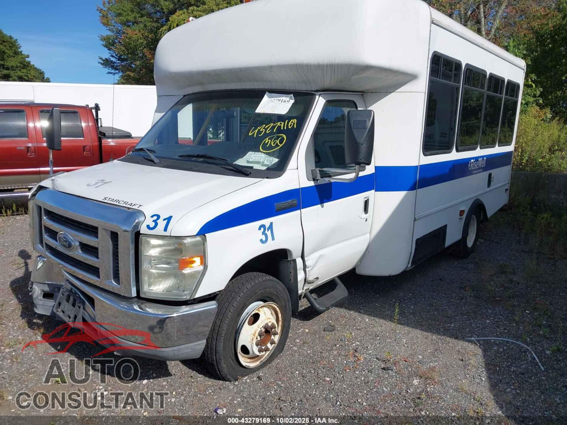 FORD E-450 CUTAWAY 2010 - 1FDFE4FS7ADB01733
