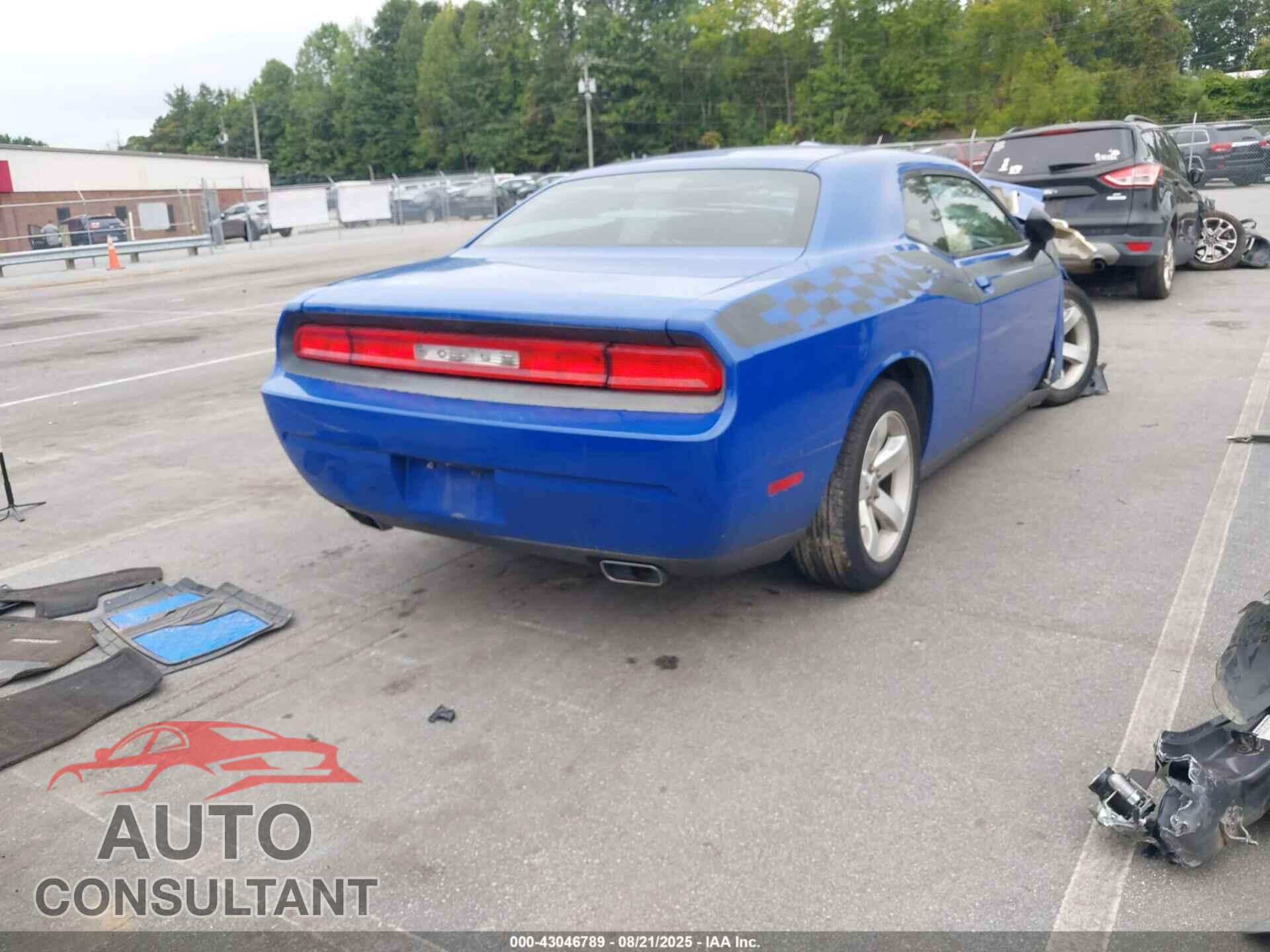 DODGE CHALLENGER 2012 - 2C3CDYAG4CH291862