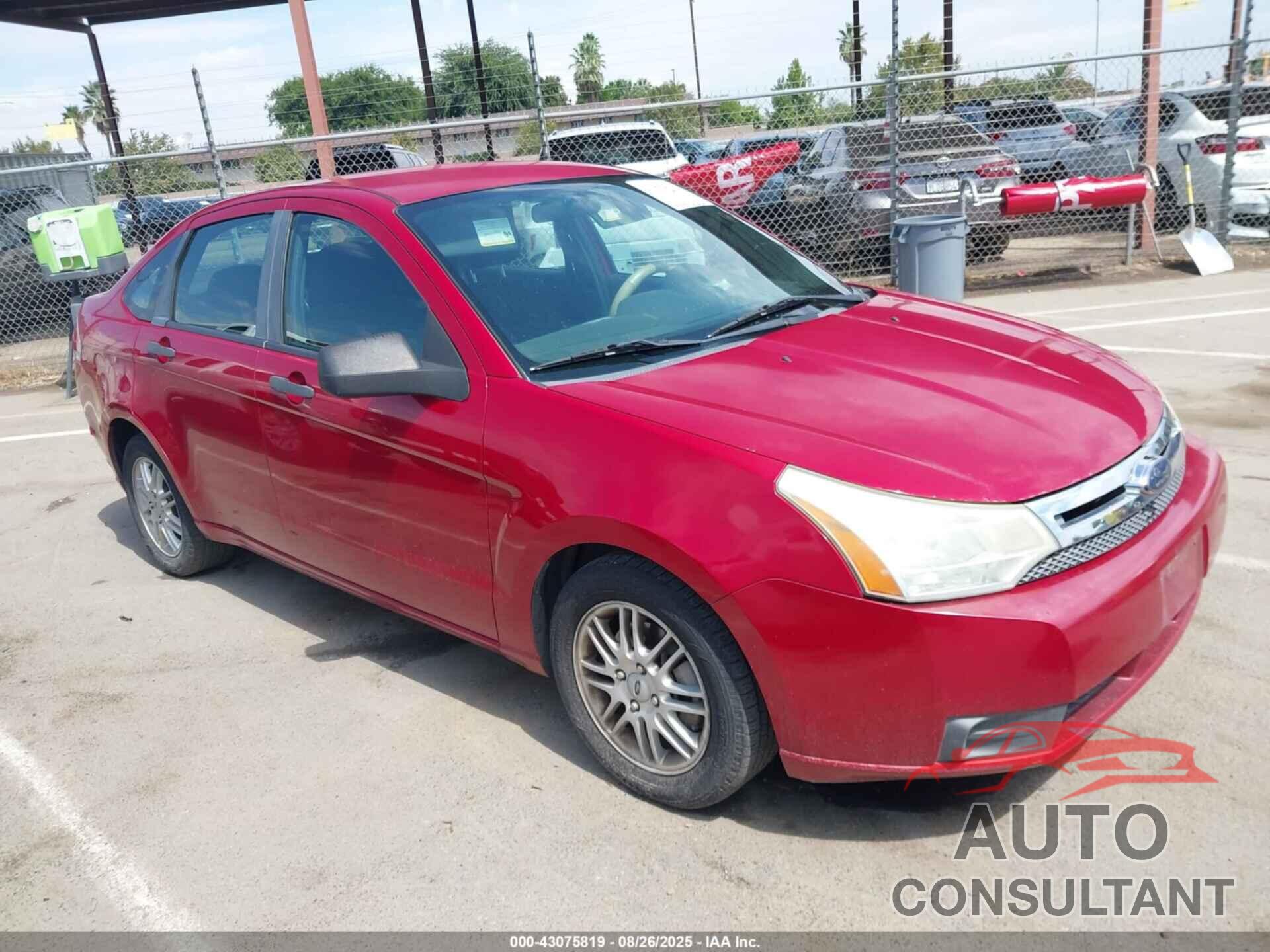 FORD FOCUS 2009 - 1FAHP35N99W188327