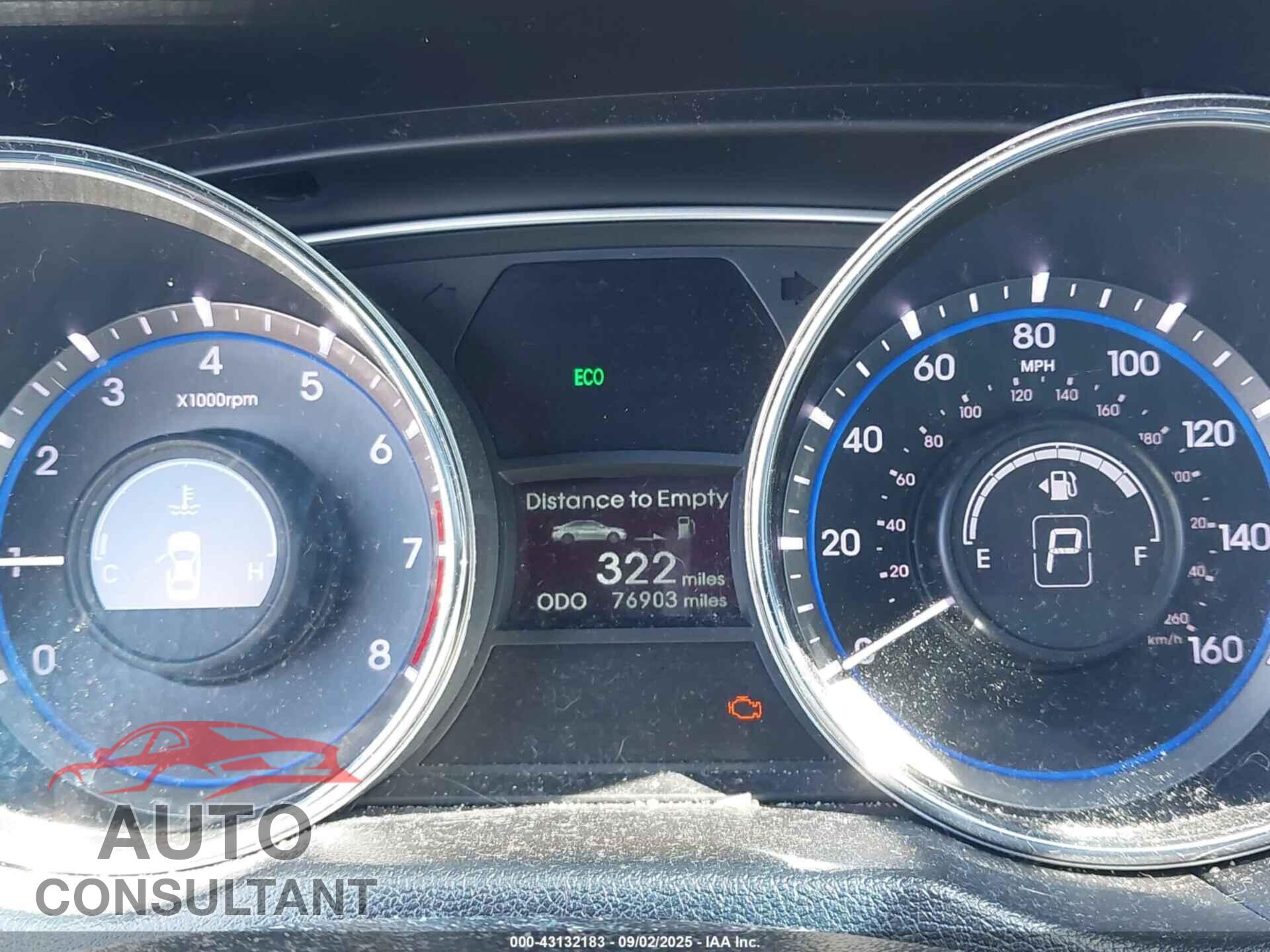 HYUNDAI SONATA 2014 - 5NPEB4AC2EH835737