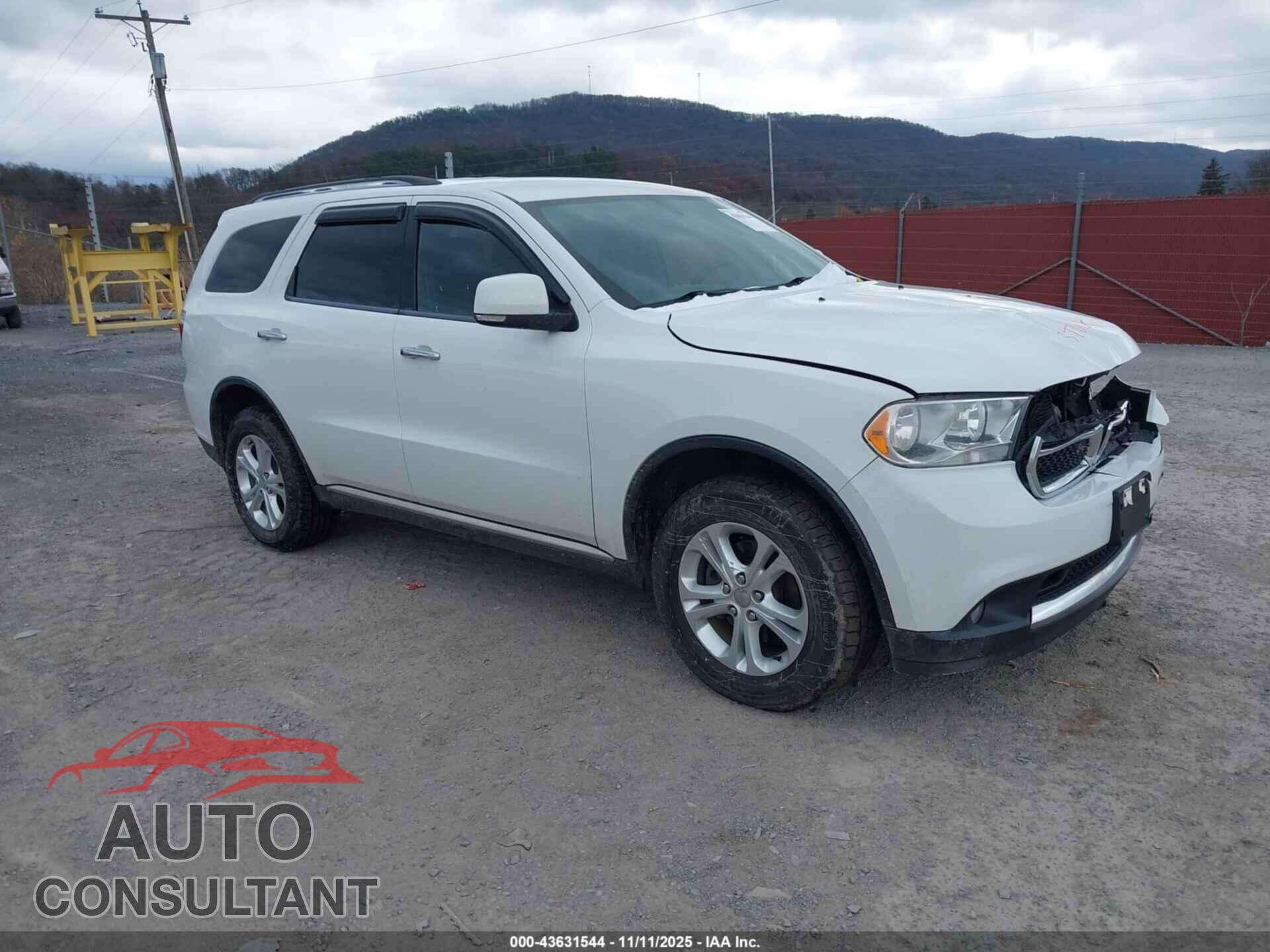 DODGE DURANGO 2013 - 1C4RDJDG8DC680582