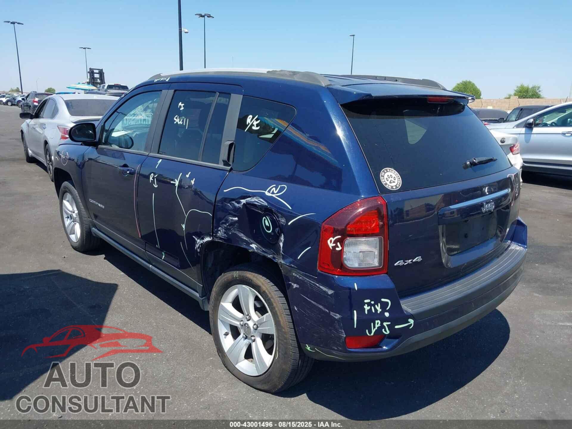 JEEP COMPASS 2015 - 1C4NJDBB1FD379214