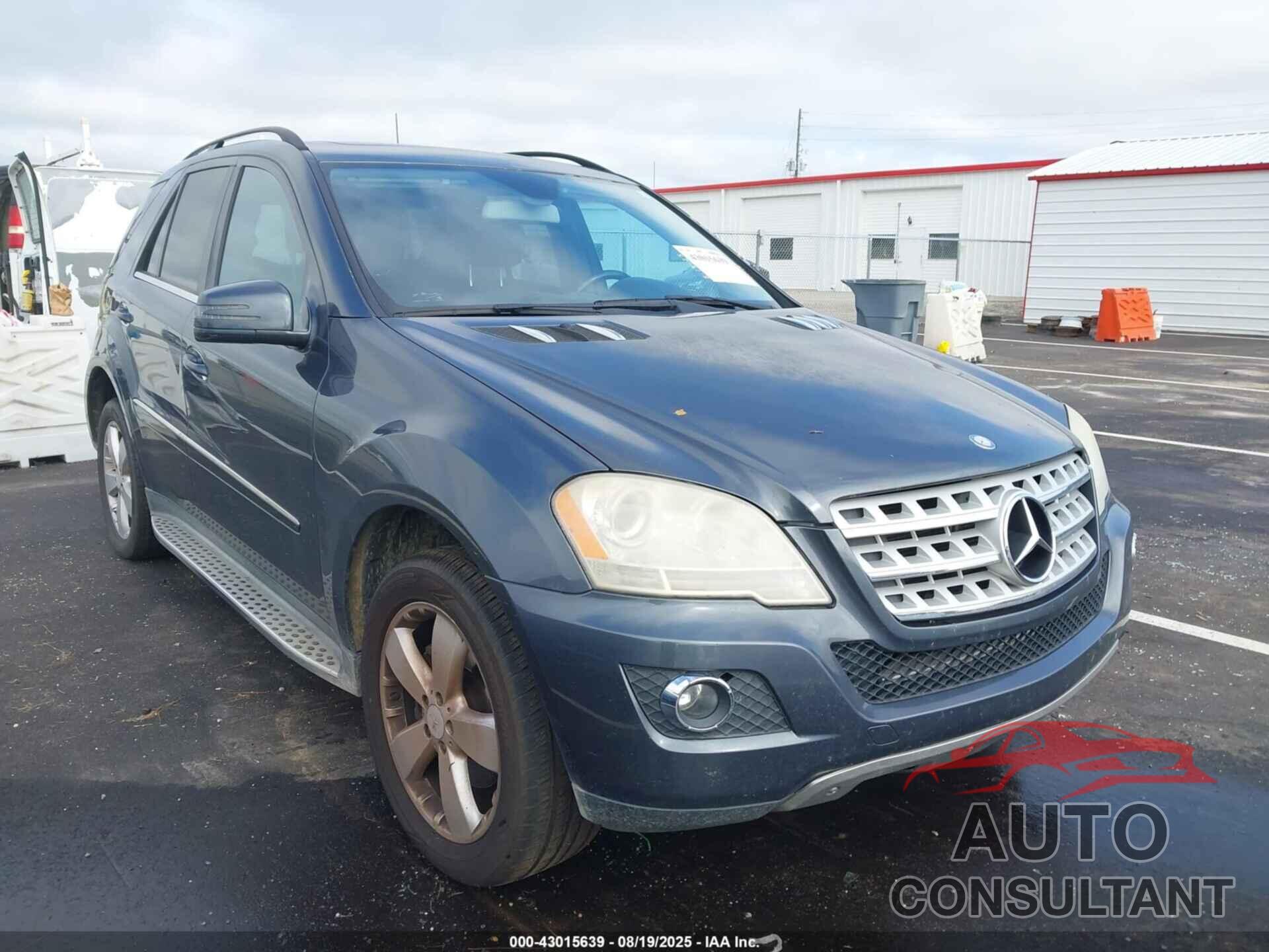 MERCEDES-BENZ ML 350 2011 - 4JGBB8GB9BA726554