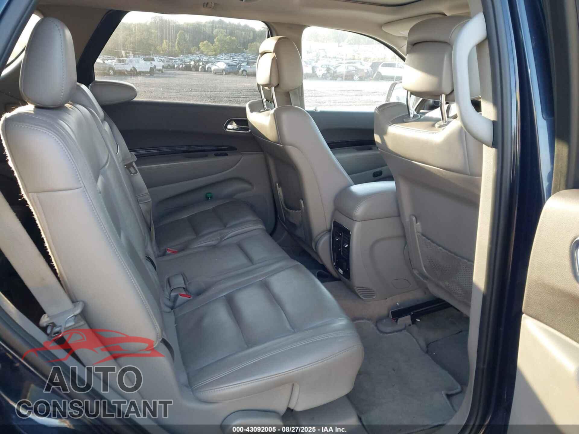 DODGE DURANGO 2012 - 1C4SDJDT2CC163534