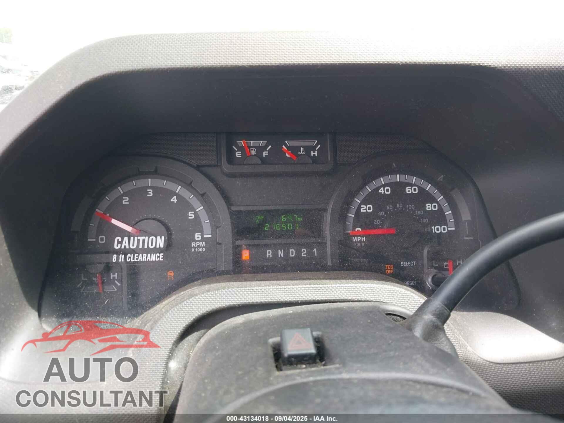 FORD E-150 2011 - 1FTNS1EL2BDA85542
