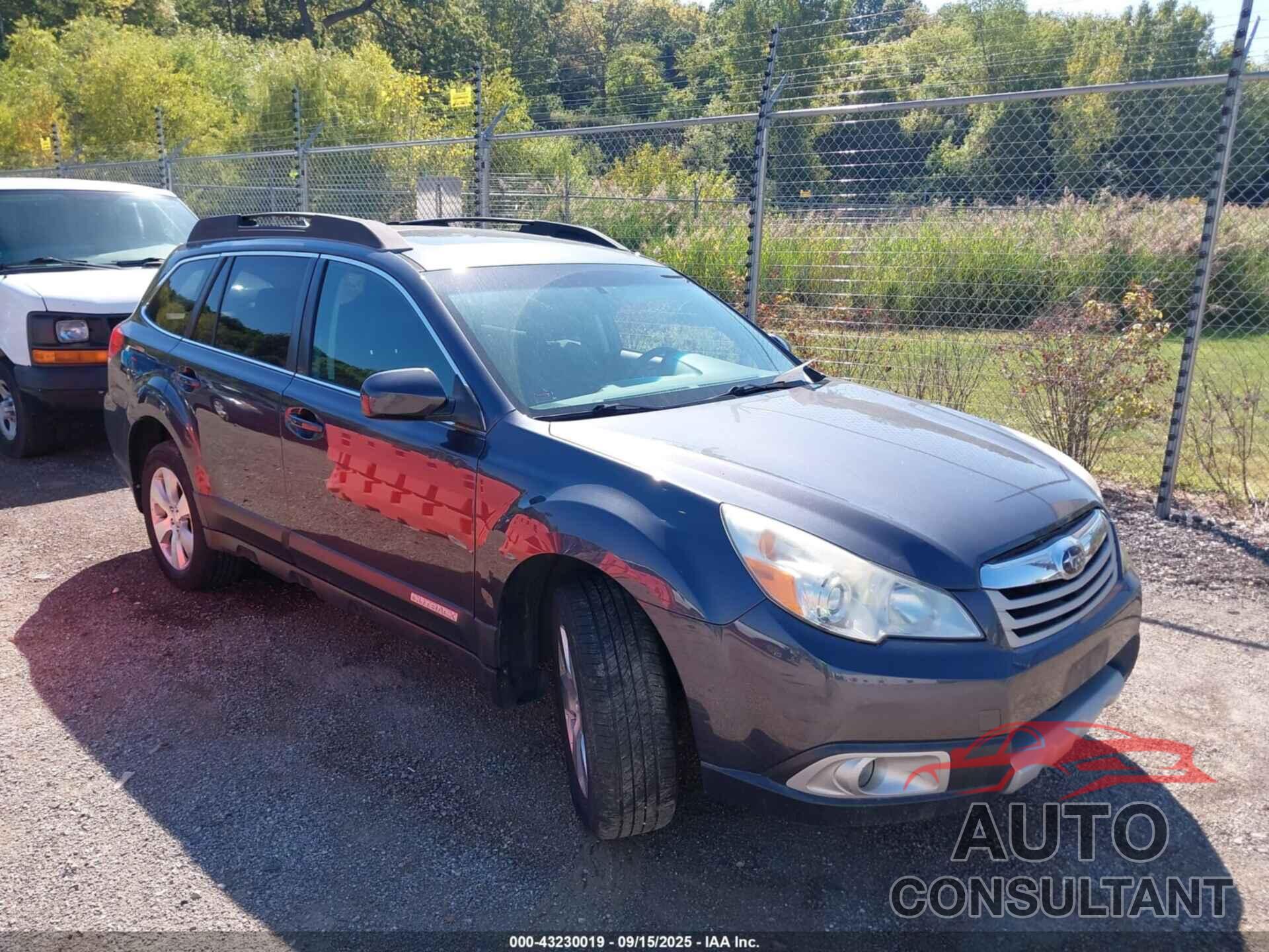 SUBARU OUTBACK 2011 - 4S4BREKC5B2385044
