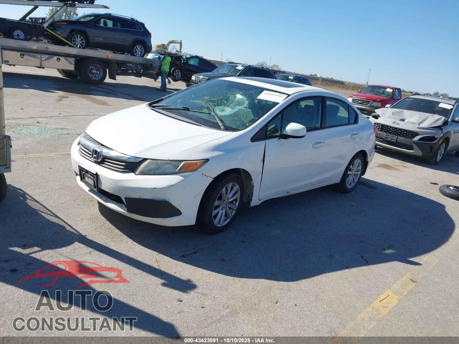 HONDA CIVIC 2012 - 19XFB2F99CE036285