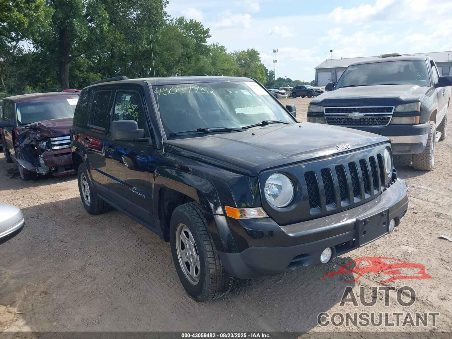 JEEP PATRIOT 2017 - 1C4NJRBBXHD142866