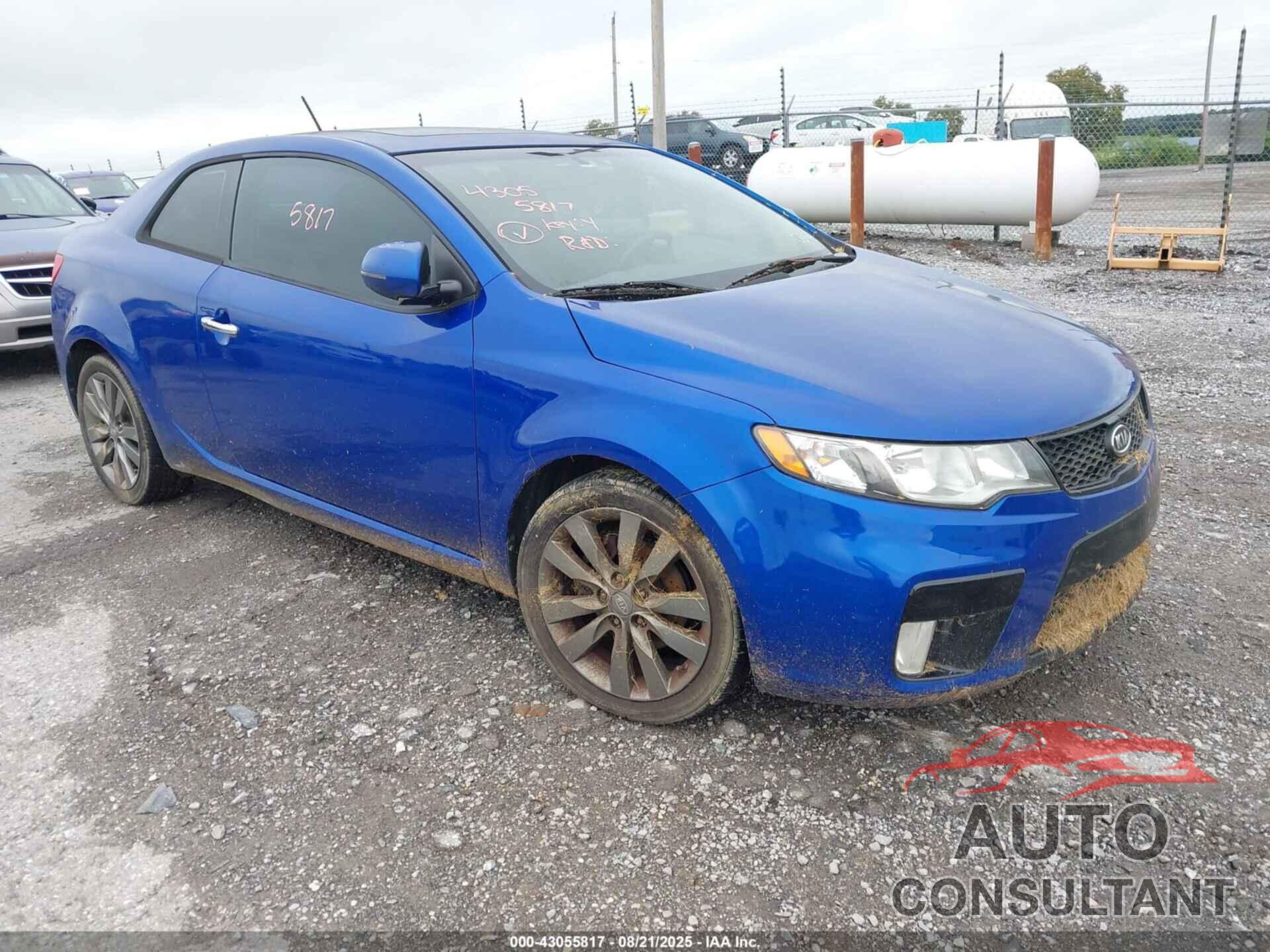 KIA FORTE KOUP 2011 - KNAFW6A33B5368955