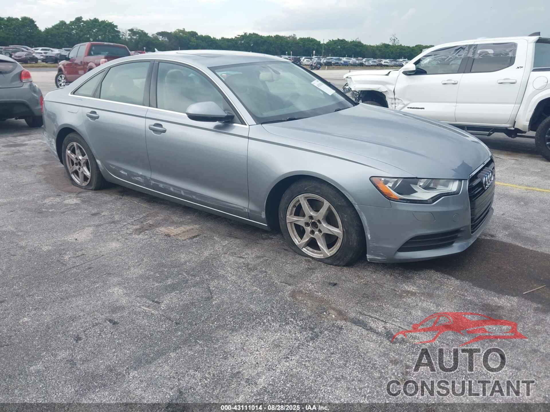 AUDI A6 2012 - WAUCFAFCXCN171362