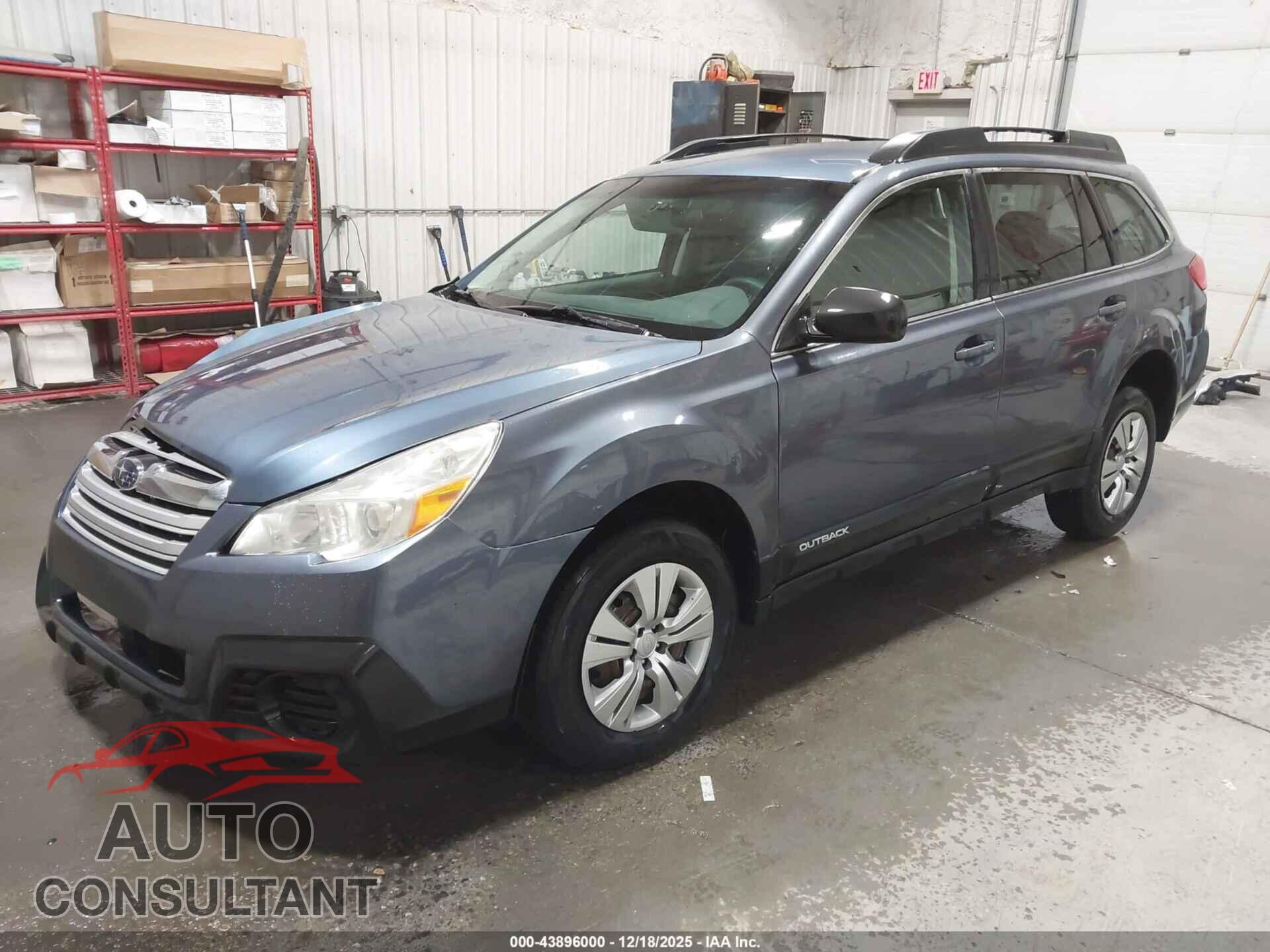 SUBARU OUTBACK 2013 - 4S4BRBAC8D3320492