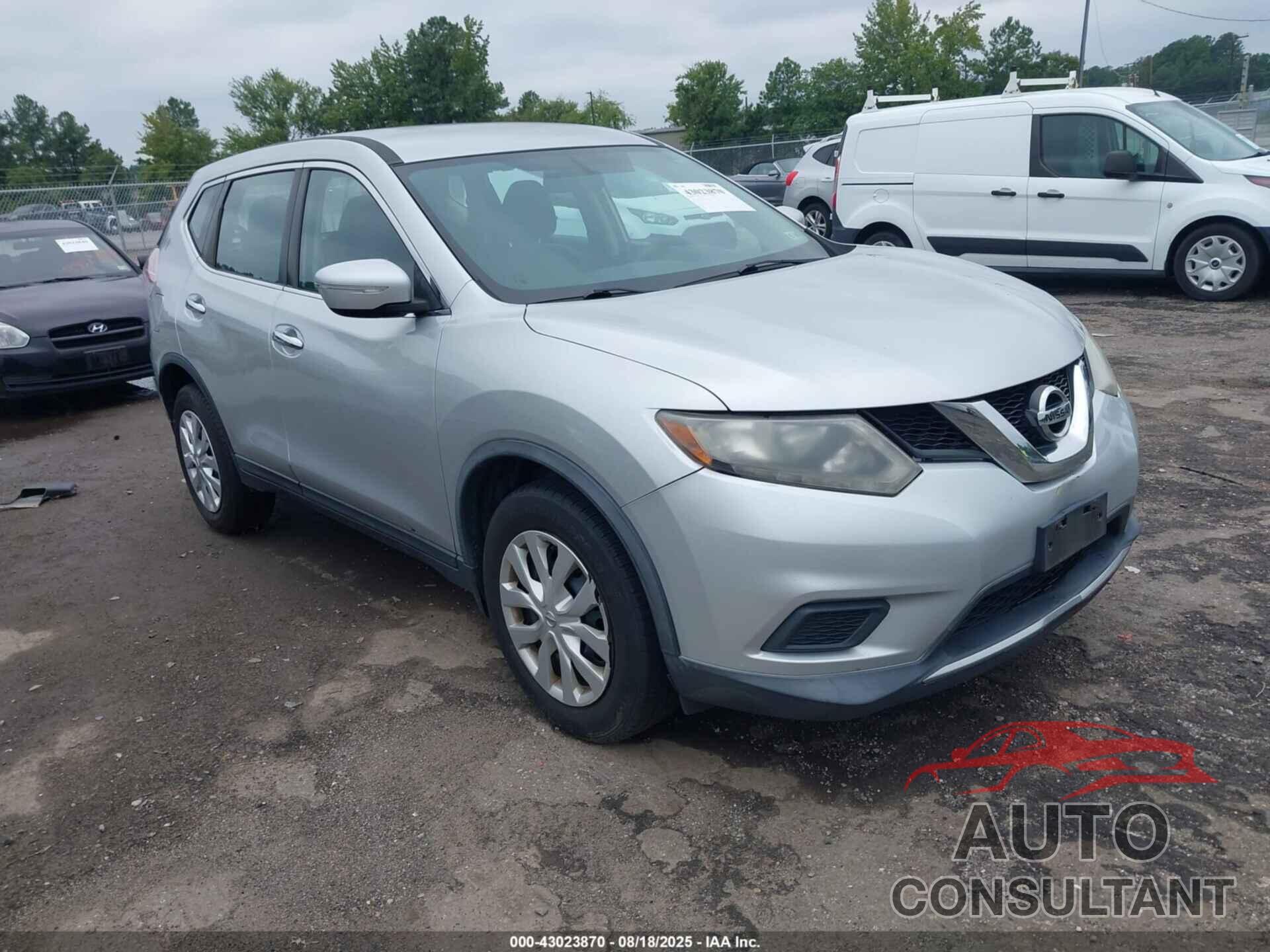 NISSAN ROGUE 2015 - KNMAT2MTXFP590218