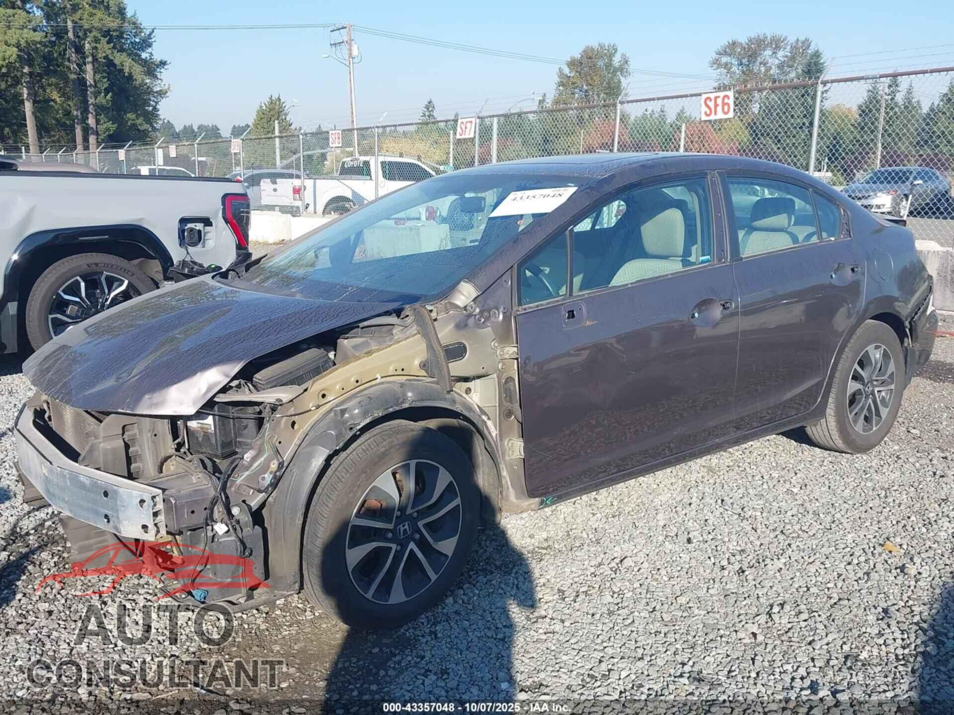 HONDA CIVIC 2015 - 2HGFB2F80FH533503