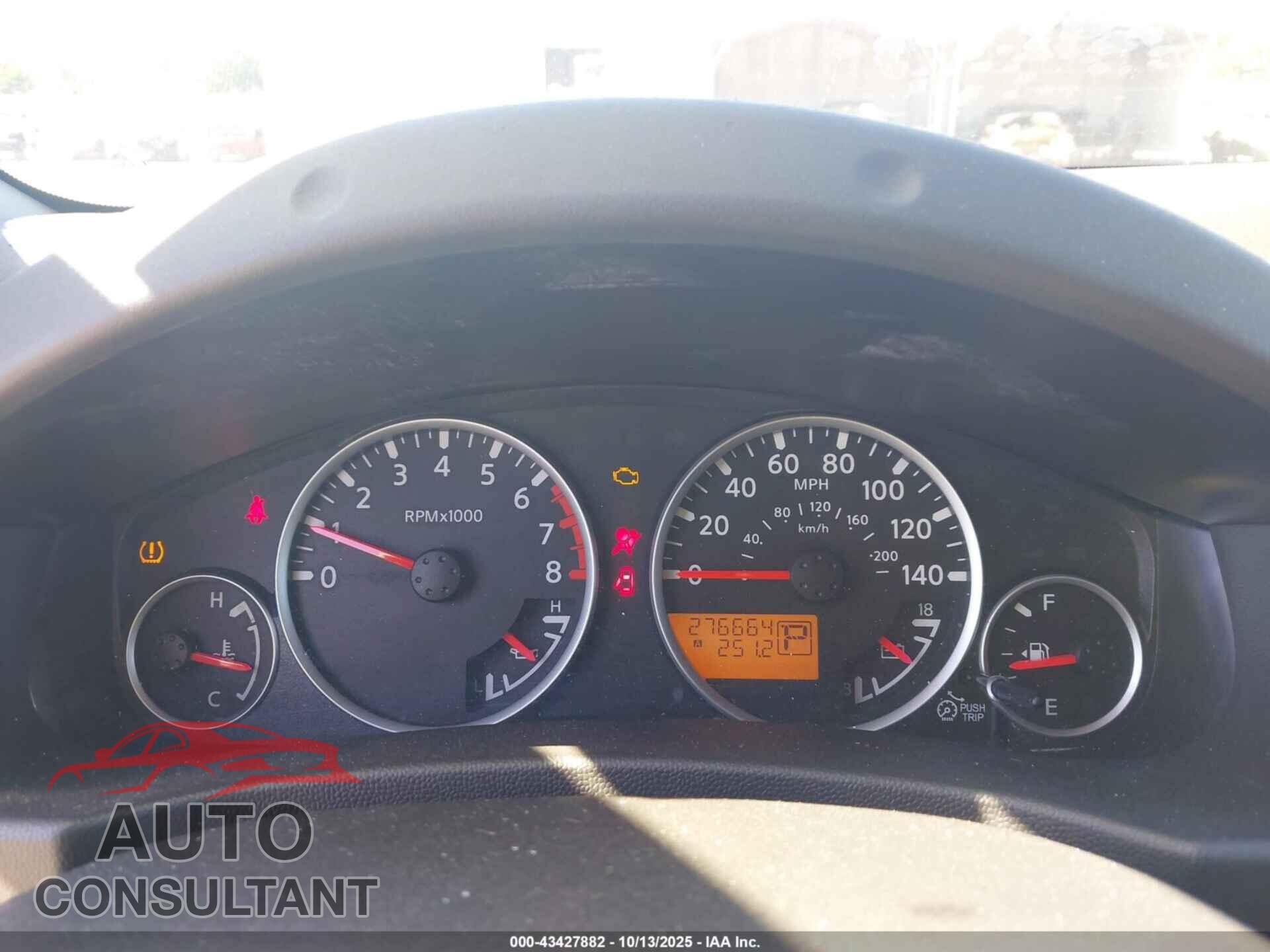 NISSAN PATHFINDER 2012 - 5N1AR1NN3CC615662