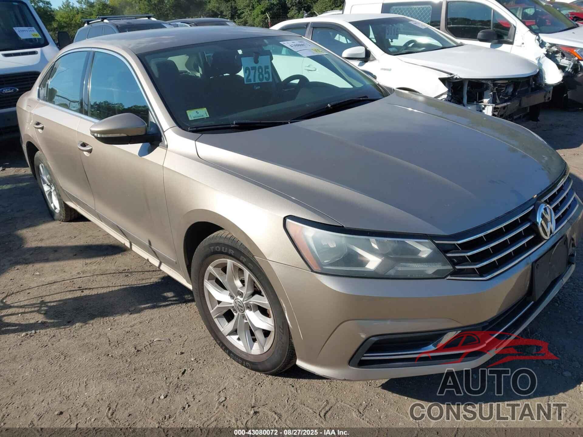VOLKSWAGEN PASSAT 2016 - 1VWAT7A38GC018491