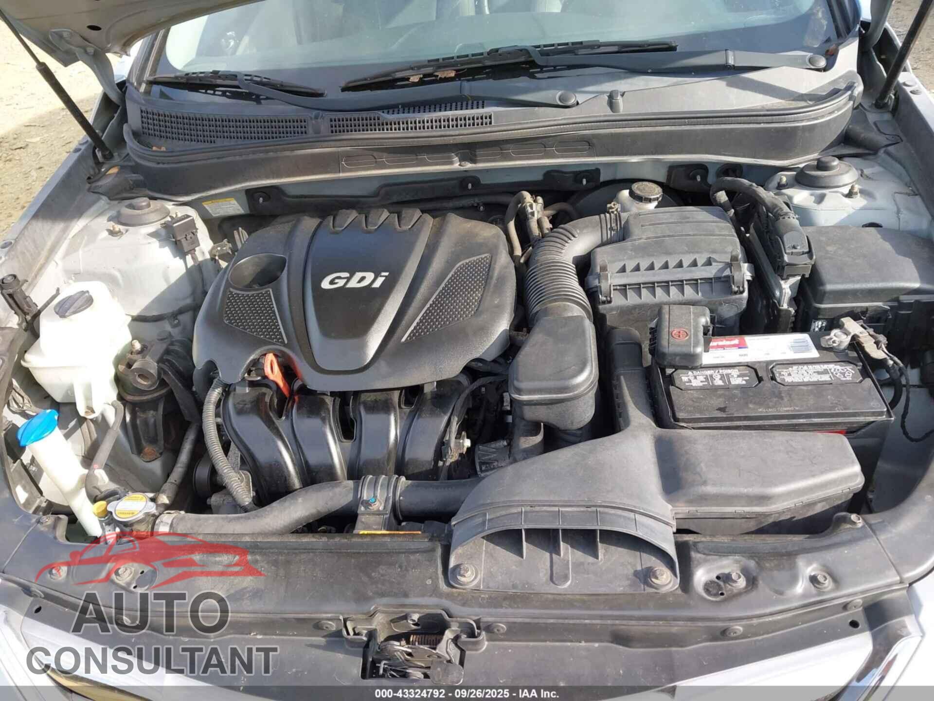 HYUNDAI SONATA 2012 - 5NPEC4AC3CH378866