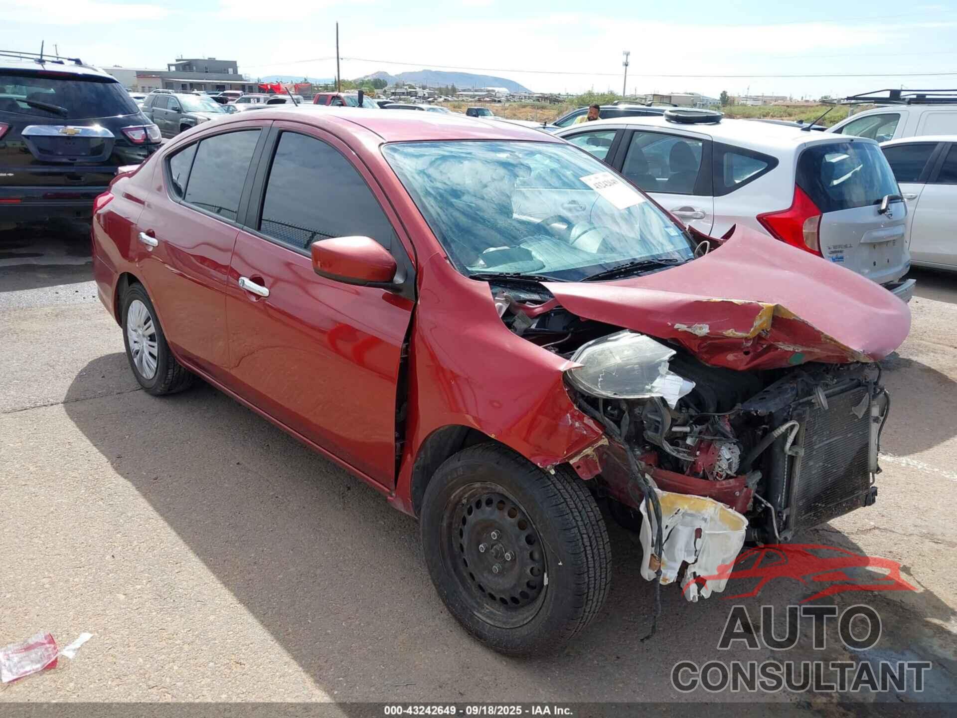 NISSAN VERSA 2016 - 3N1CN7AP4GL849891