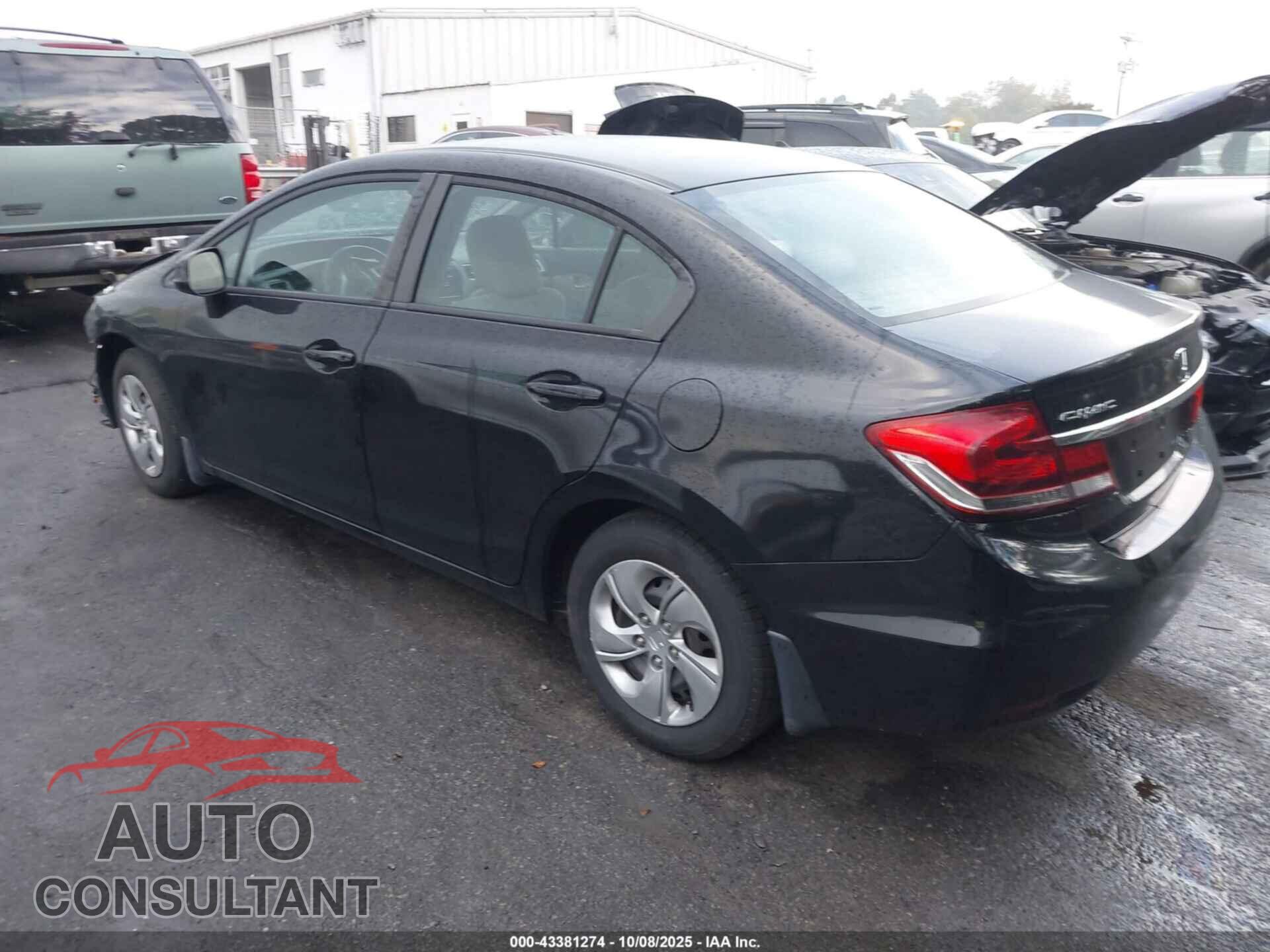 HONDA CIVIC 2013 - 2HGFB2F56DH602181