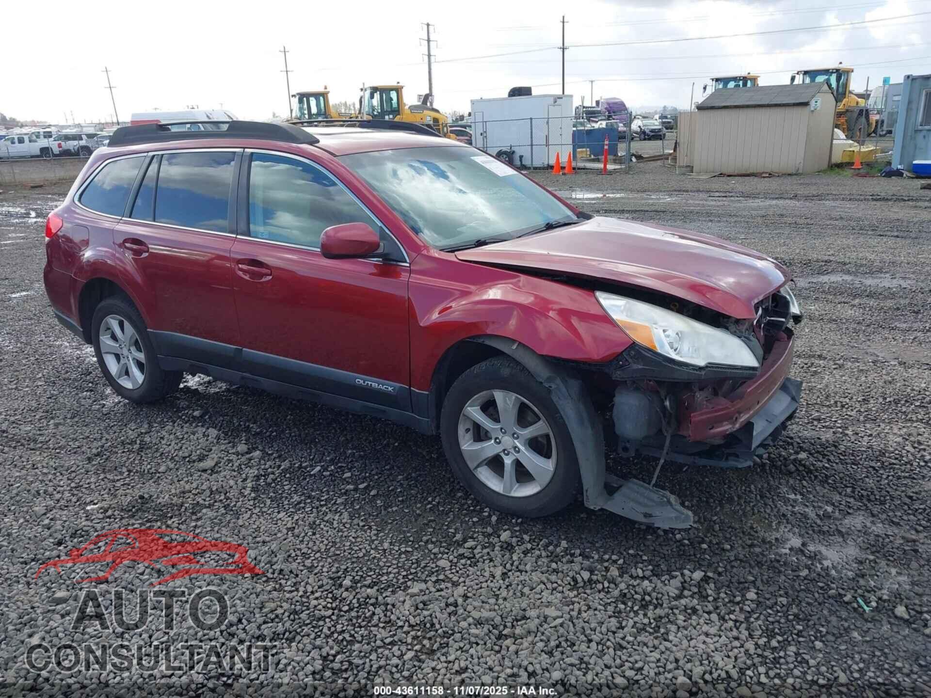 SUBARU OUTBACK 2014 - 4S4BRBCC8E3254587