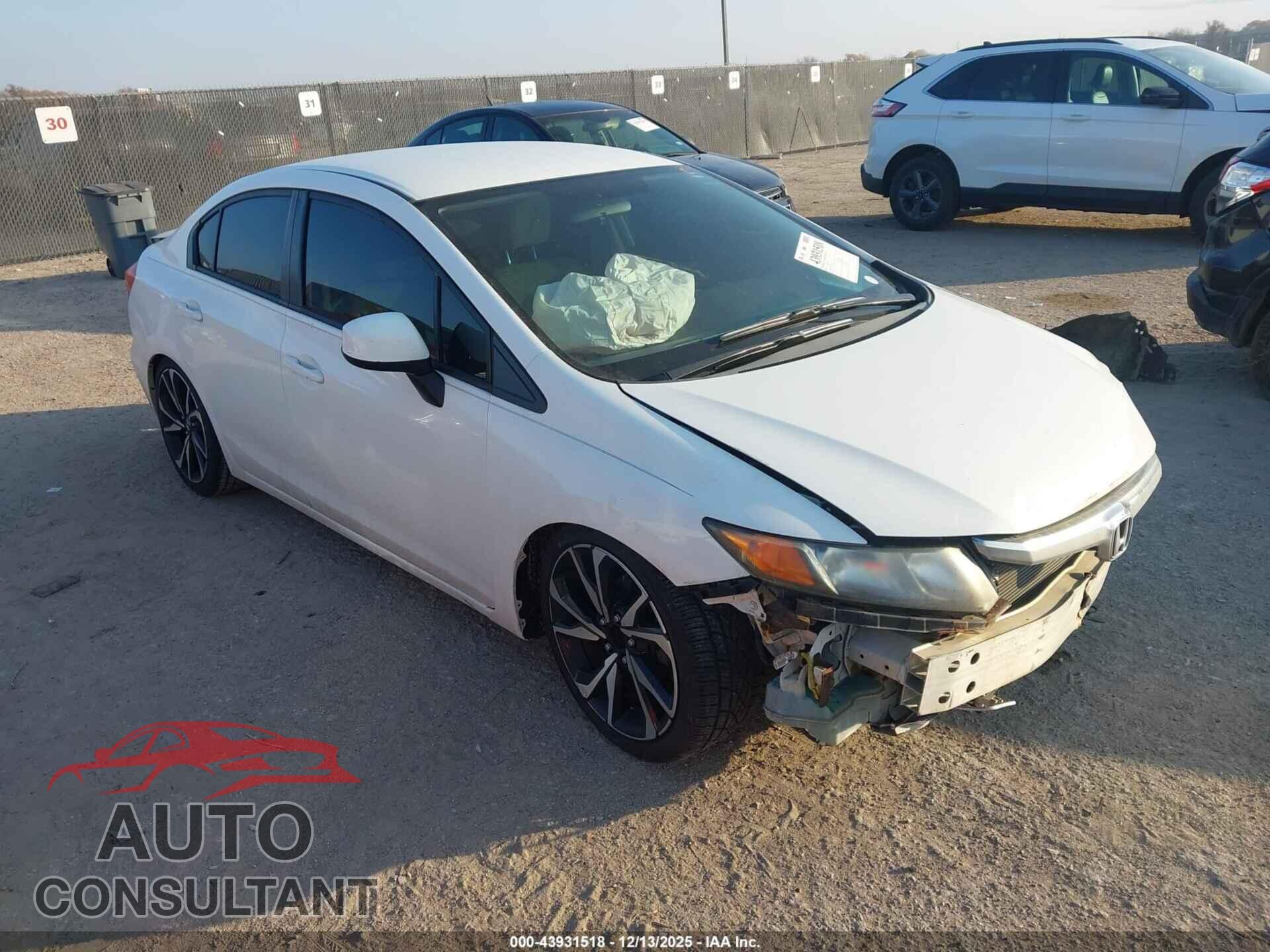 HONDA CIVIC 2012 - 19XFB2F53CE044010