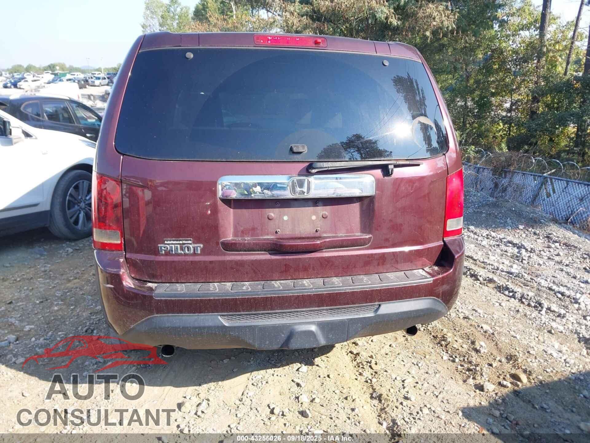 HONDA PILOT 2014 - 5FNYF3H25EB010864