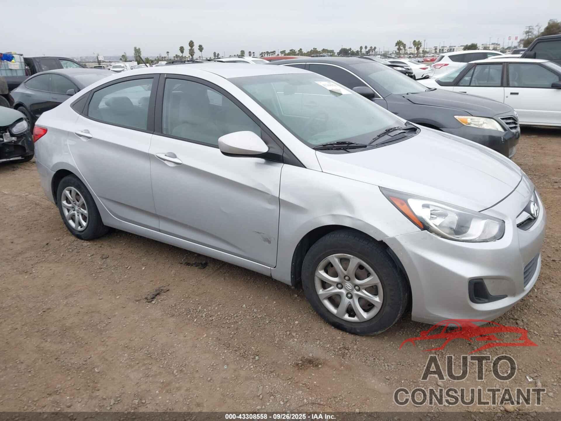 HYUNDAI ACCENT 2013 - KMHCT4AE4DU529791