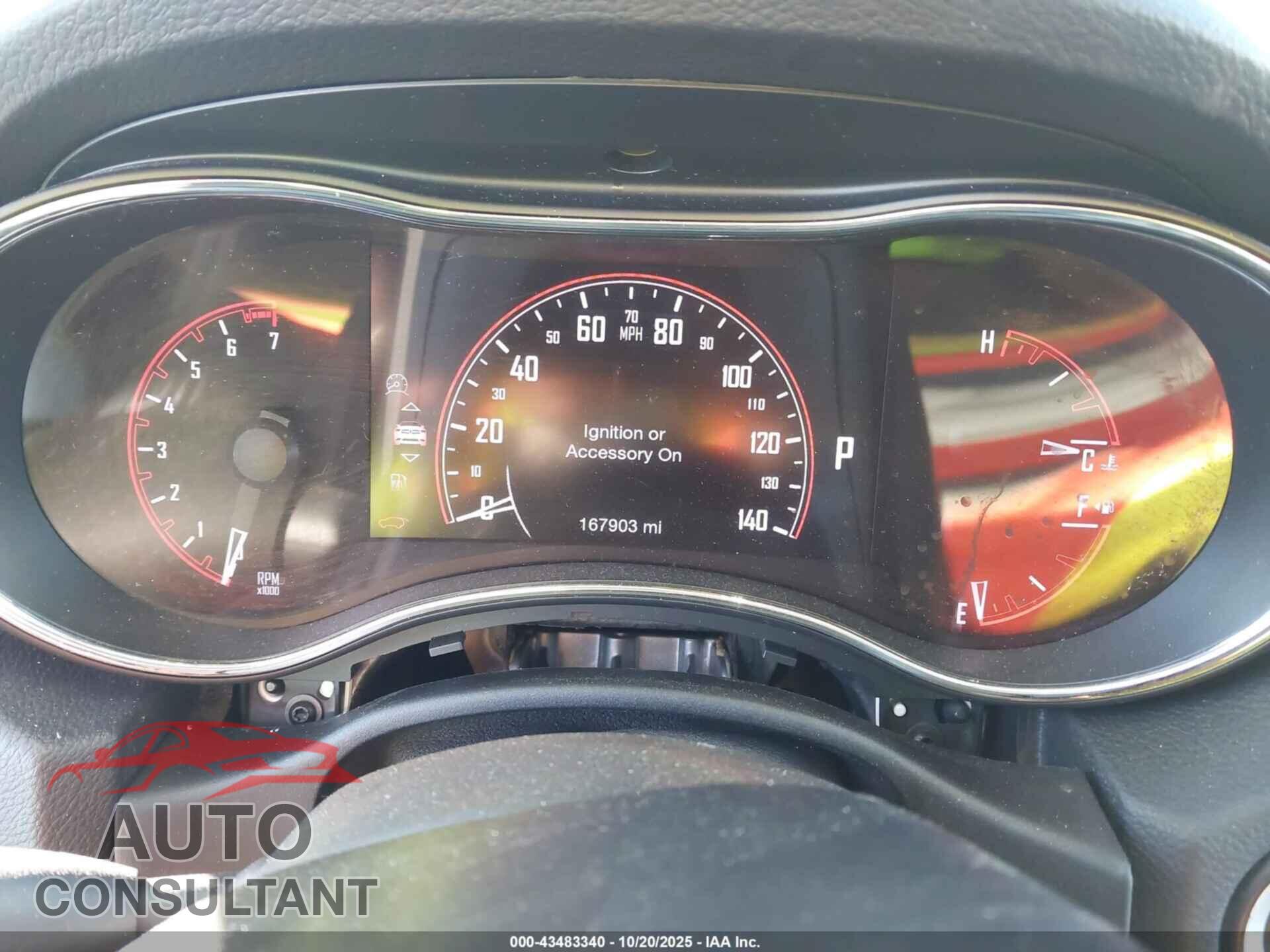 DODGE DURANGO 2016 - 1C4RDJDG1GC340808