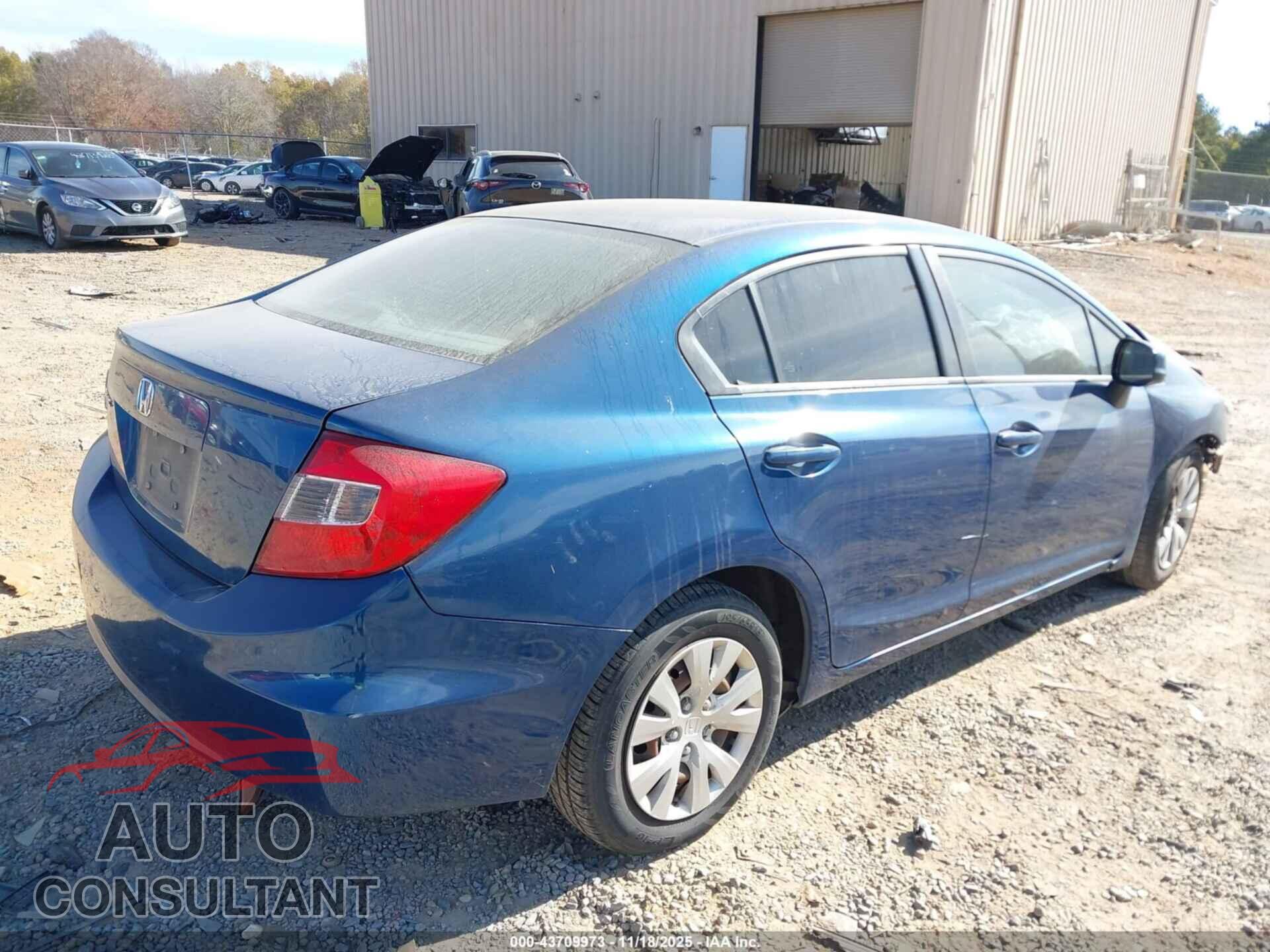 HONDA CIVIC 2012 - 2HGFB2F57CH573000