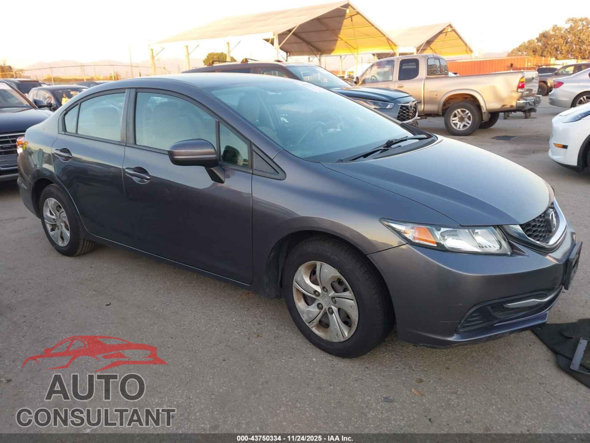 HONDA CIVIC 2015 - 19XFB2F58FE266515