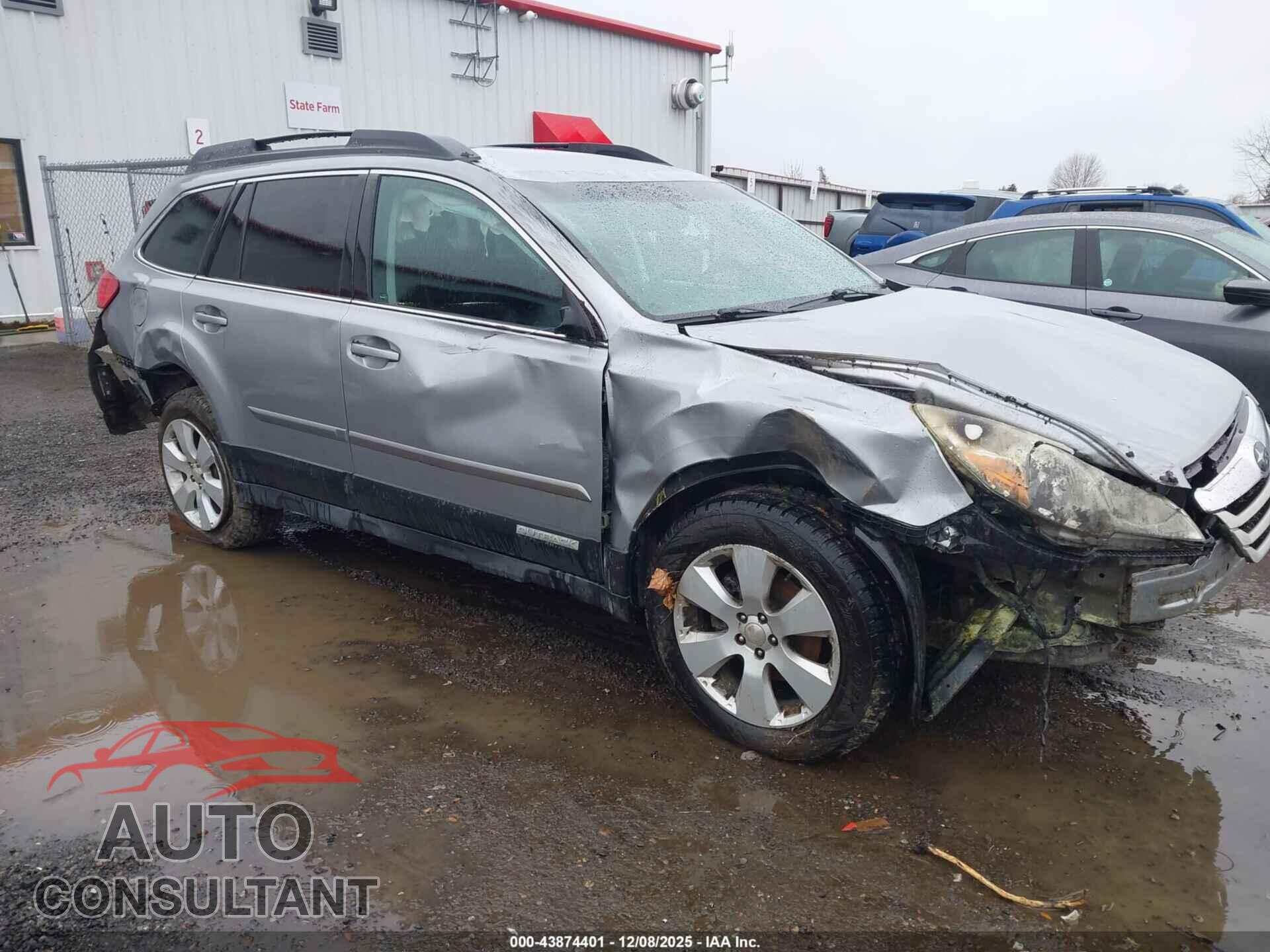 SUBARU OUTBACK 2011 - 4S4BRBFC8B3411672
