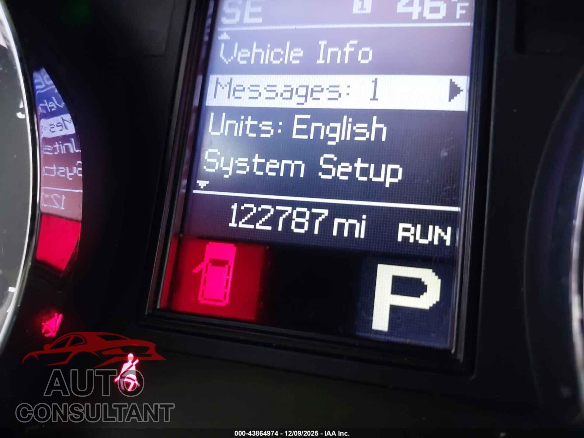 DODGE DURANGO 2011 - 1D4RD4GGXBC710985