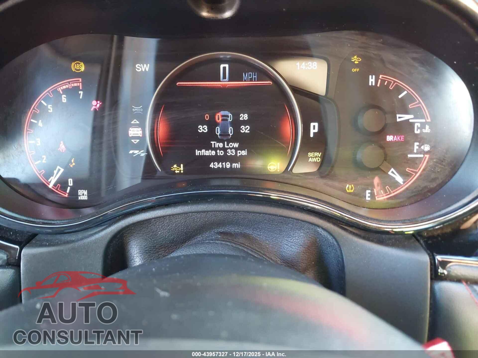 DODGE DURANGO 2023 - 1C4SDJCT8PC655654