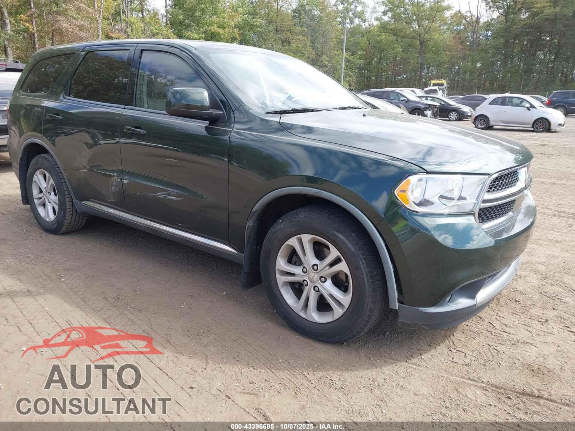 DODGE DURANGO 2011 - 1D4RD2GG8BC645266