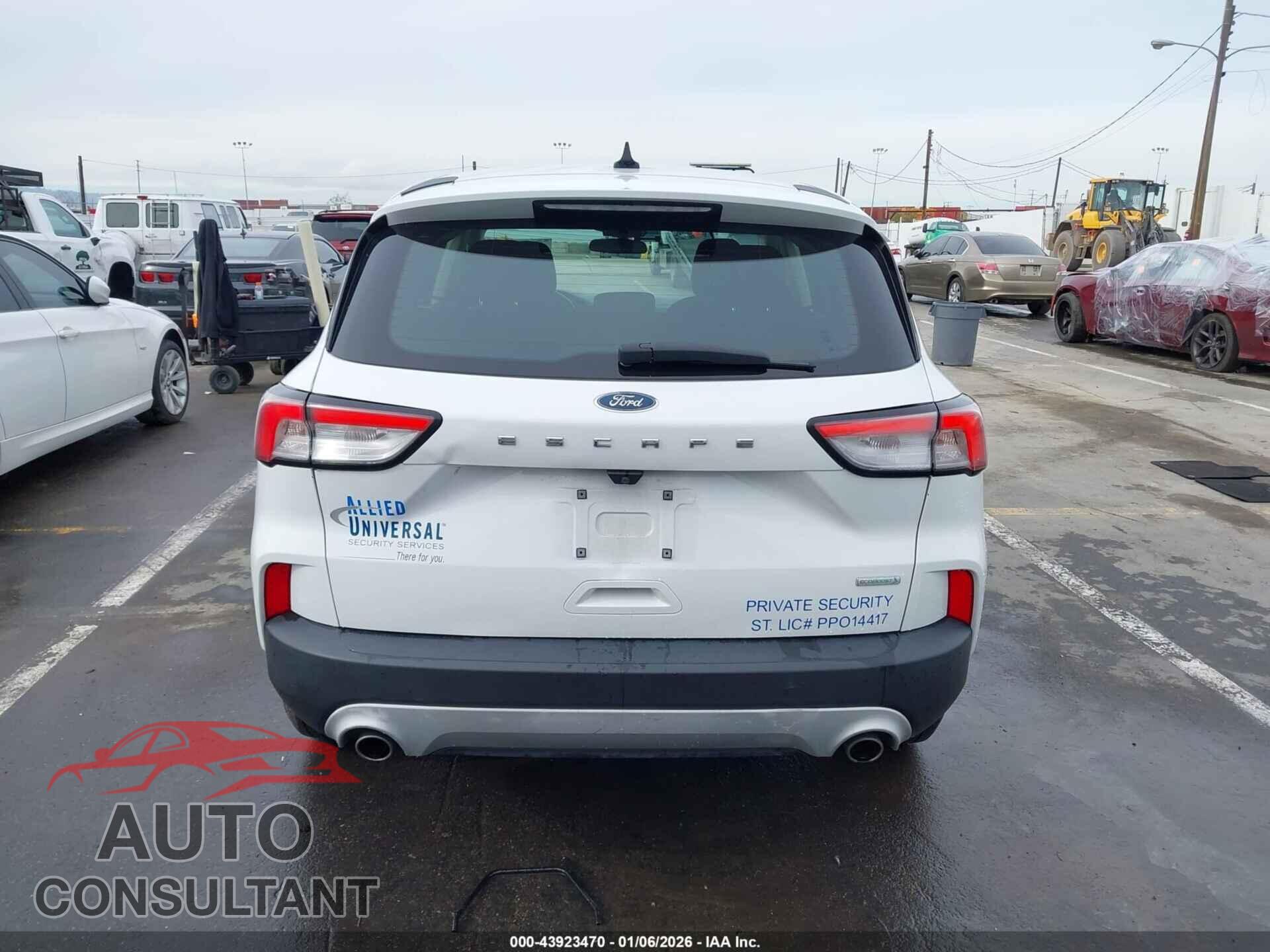 FORD ESCAPE 2020 - 1FMCU0F66LUA57745