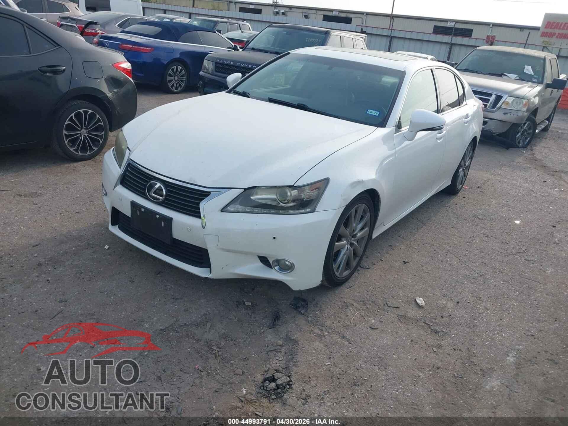 LEXUS GS 350 2013 - JTHBE1BLXD5016205