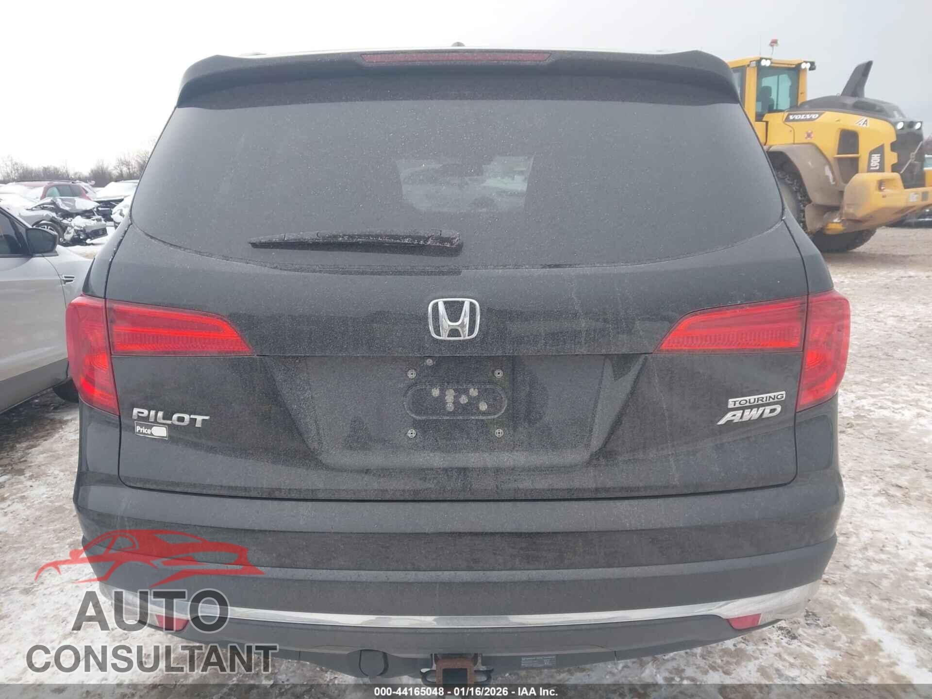 HONDA PILOT 2017 - 5FNYF6H92HB033487